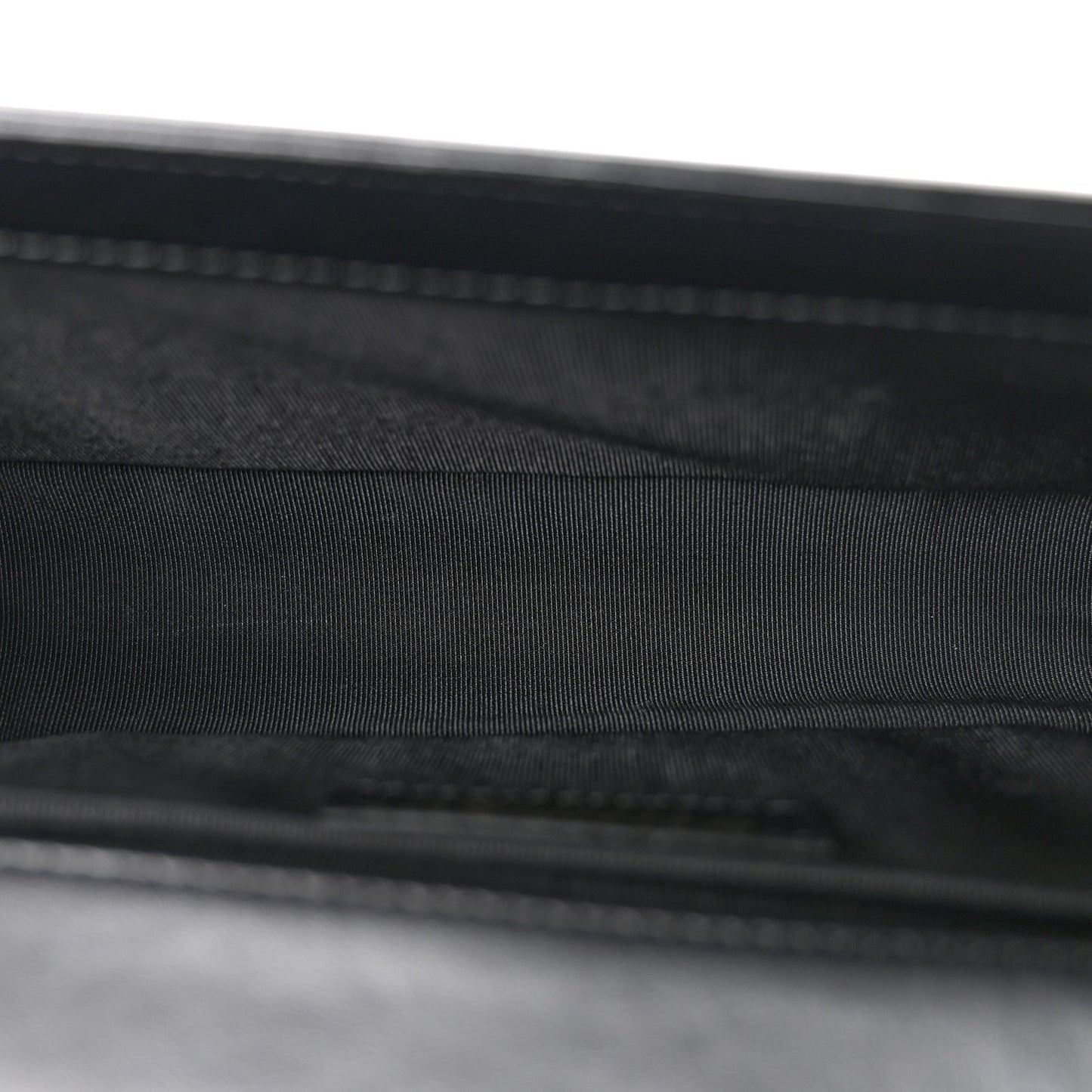 Lambskin Quilted Medium Boy Flap Black