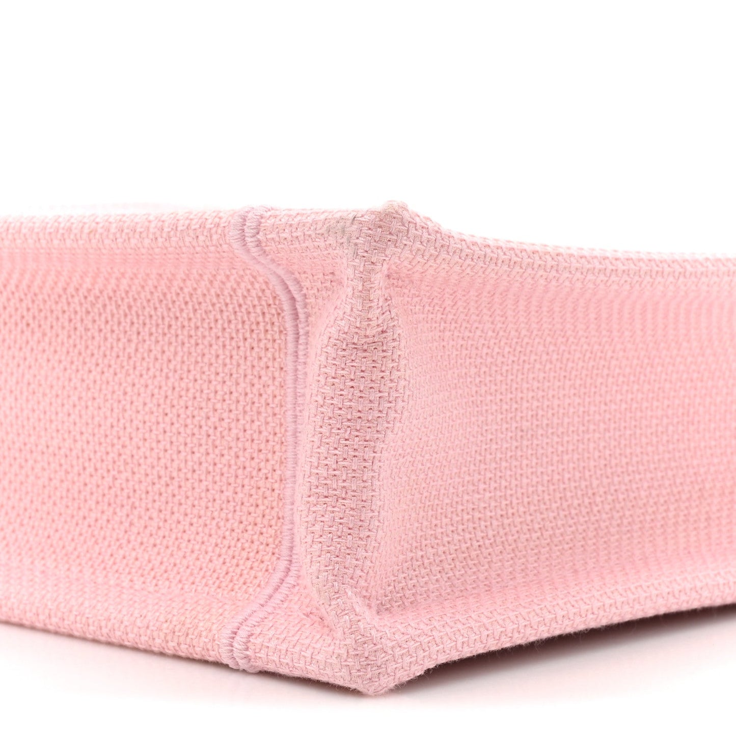Canvas Embroidered Book Cover Mini Book Tote Pink Green