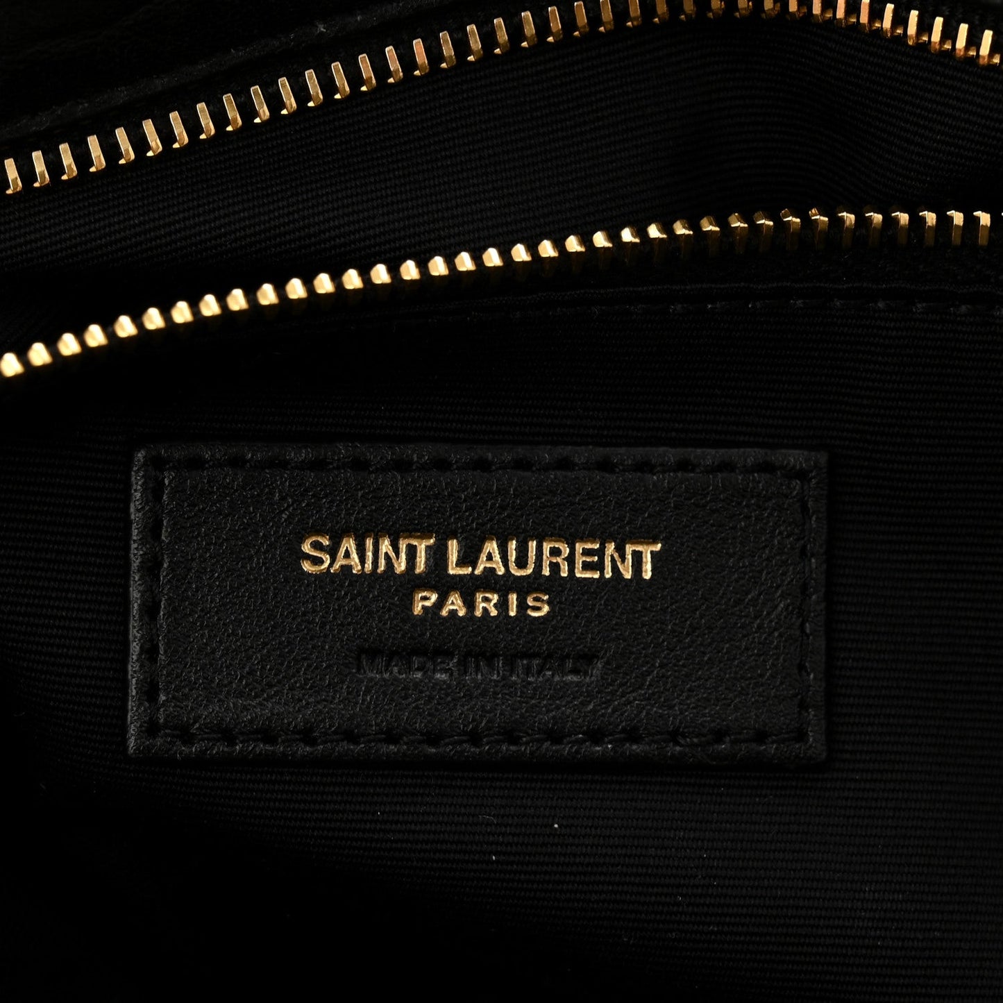 Grained Lambskin Large Calypso Black