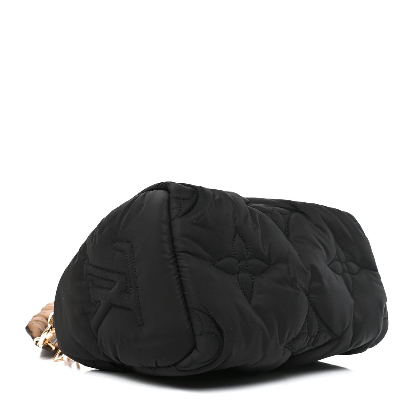 Econyl Mini Monogram Pillow Speedy Bandouliere 25 Black