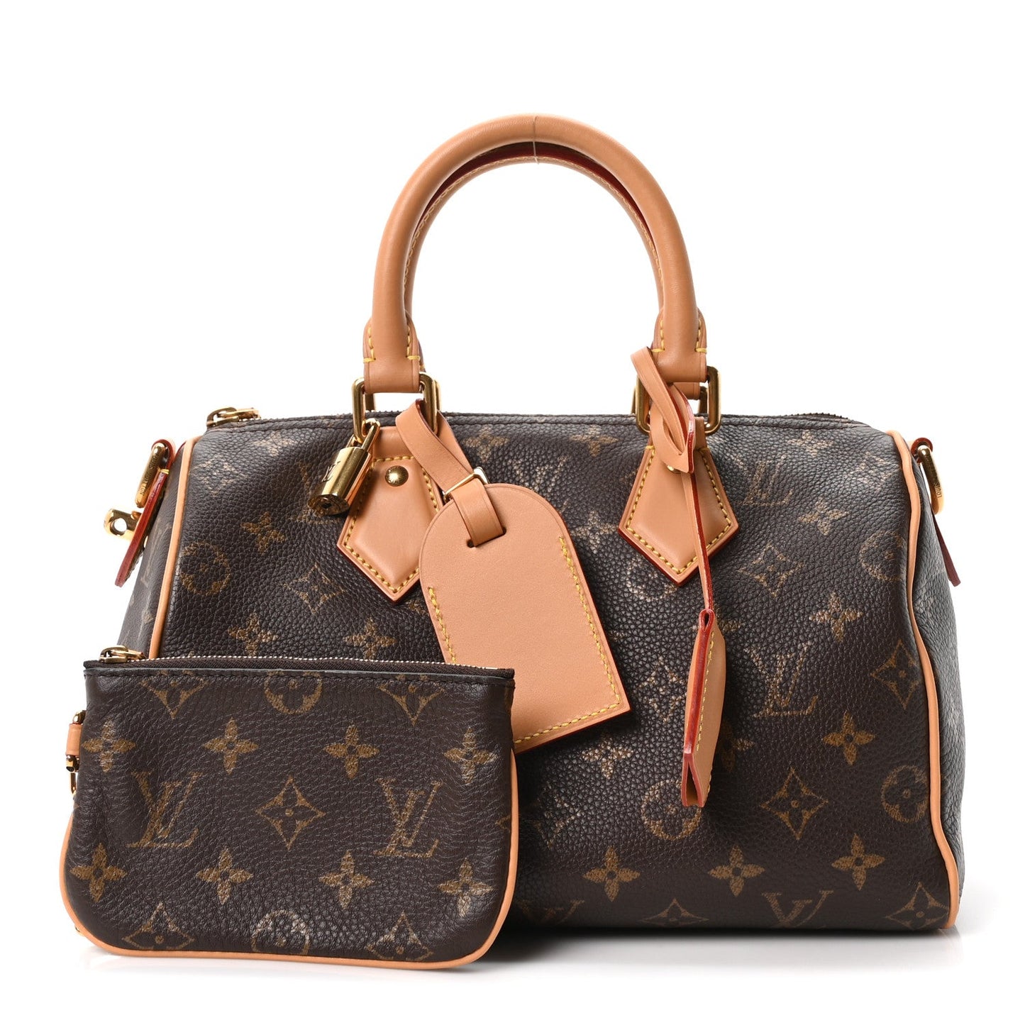 Calfskin Monogram Speedy P9 Bandouliere 25