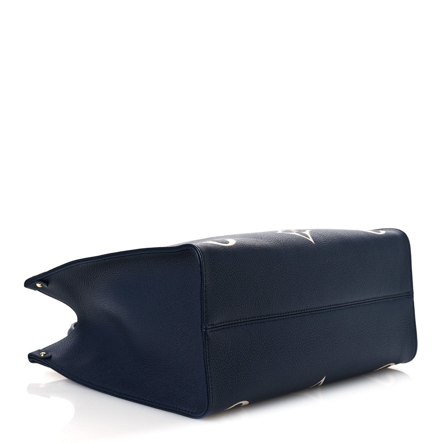 Empreinte Monogram Giant Onthego MM Navy Creme