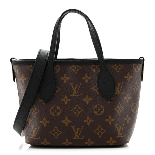 Monogram Neverfull Inside Out Bandouliere BB Black