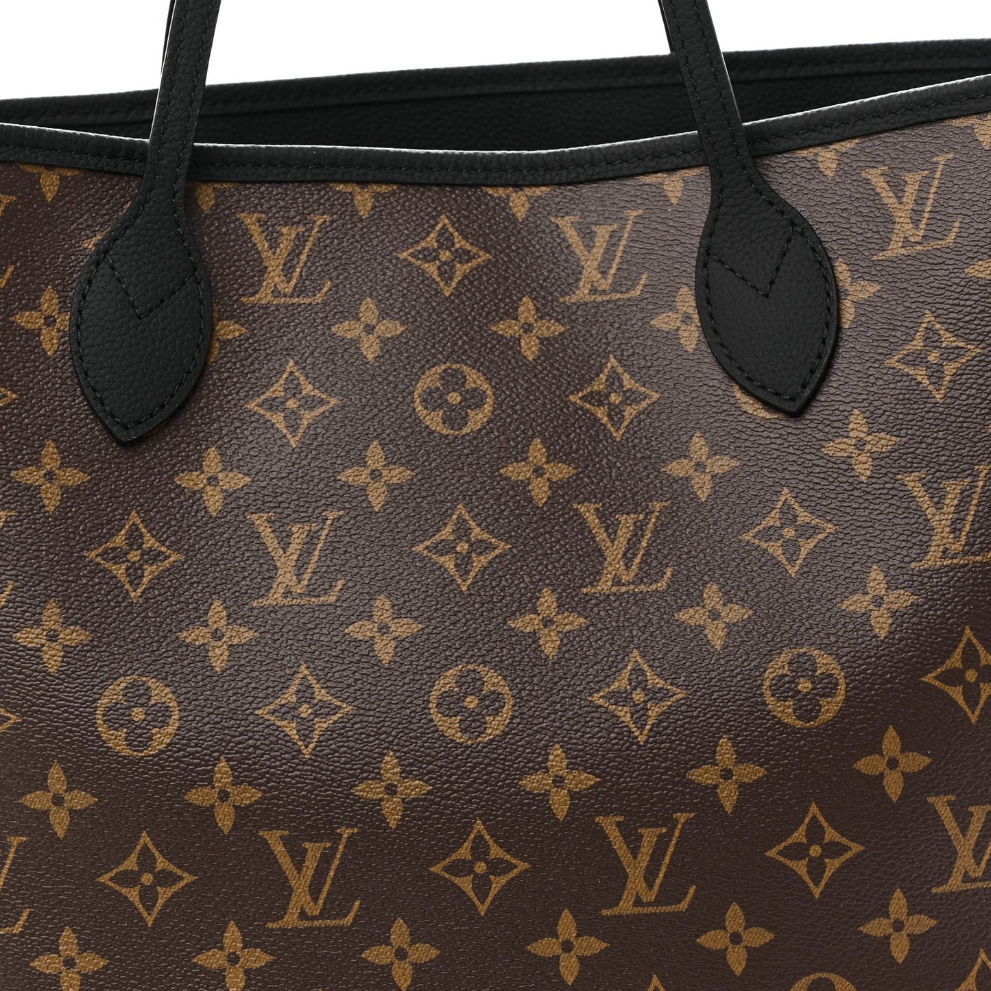 Monogram Calfskin Neo Neverfull Inside Out MM Black