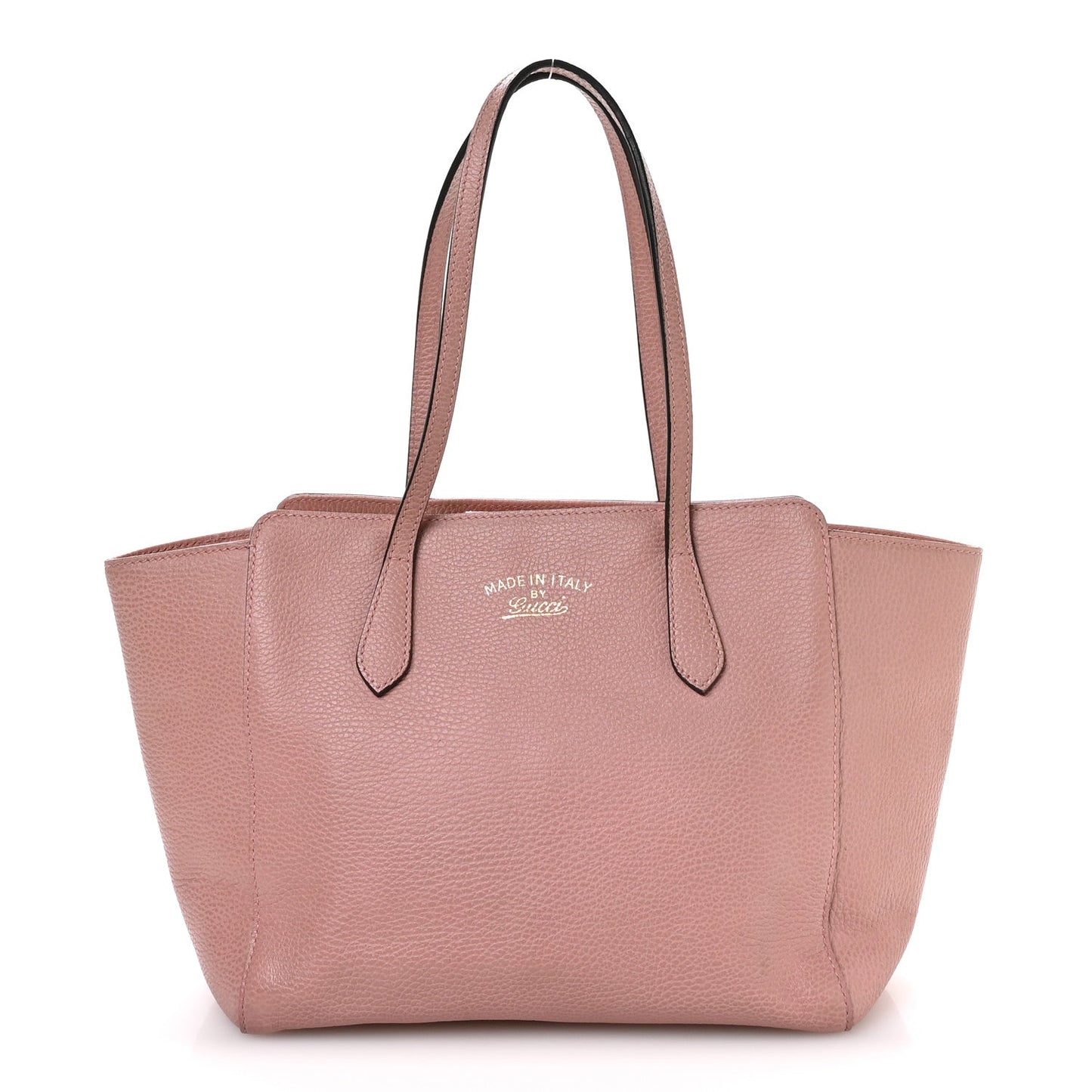 Dollar Calfskin Small Swing Tote Soft Pink