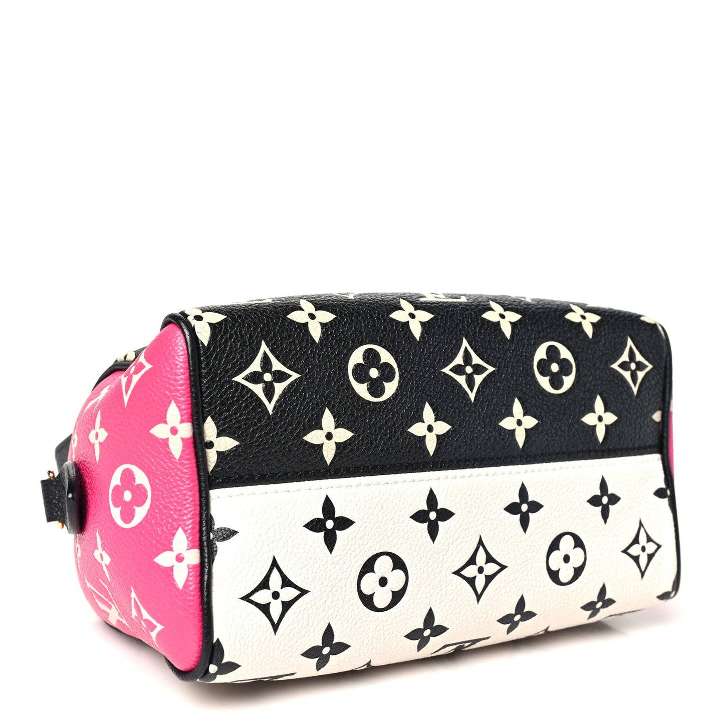 Empreinte Monogram Spring in the City Speedy Bandouliere 20 Black White Pink