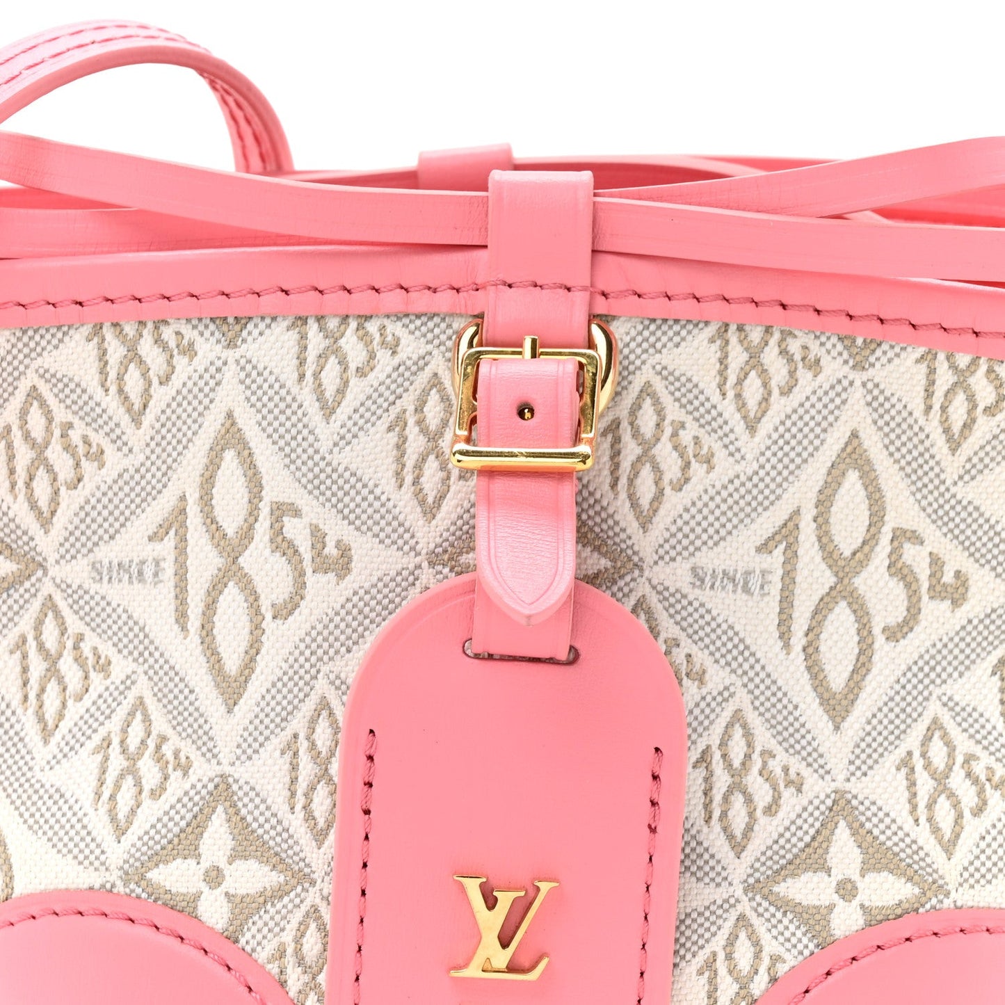 Jacquard Since 1854 Noe Purse Ecru Beige Pink