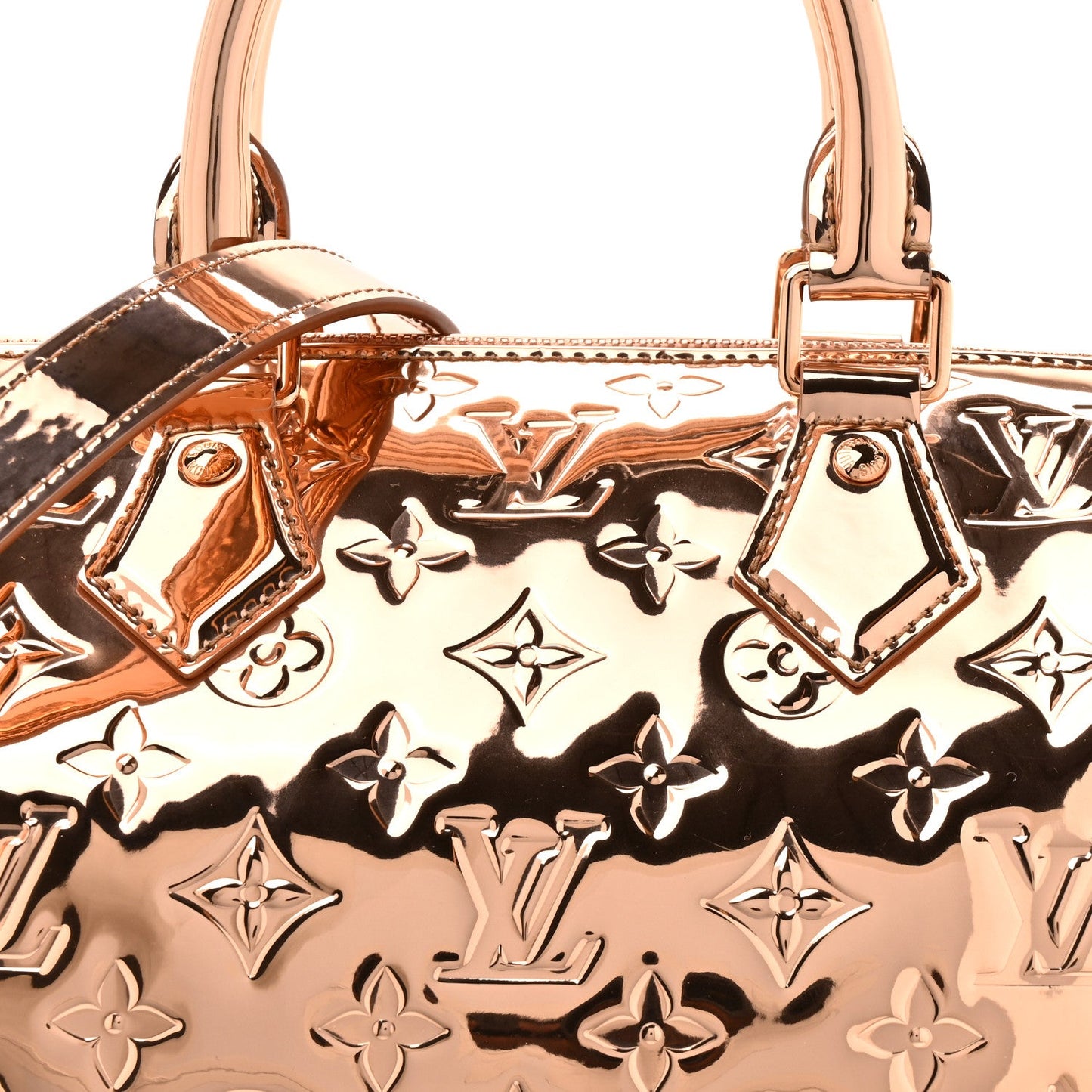 Monogram Miroir Speedy Bandouliere 25 Copper