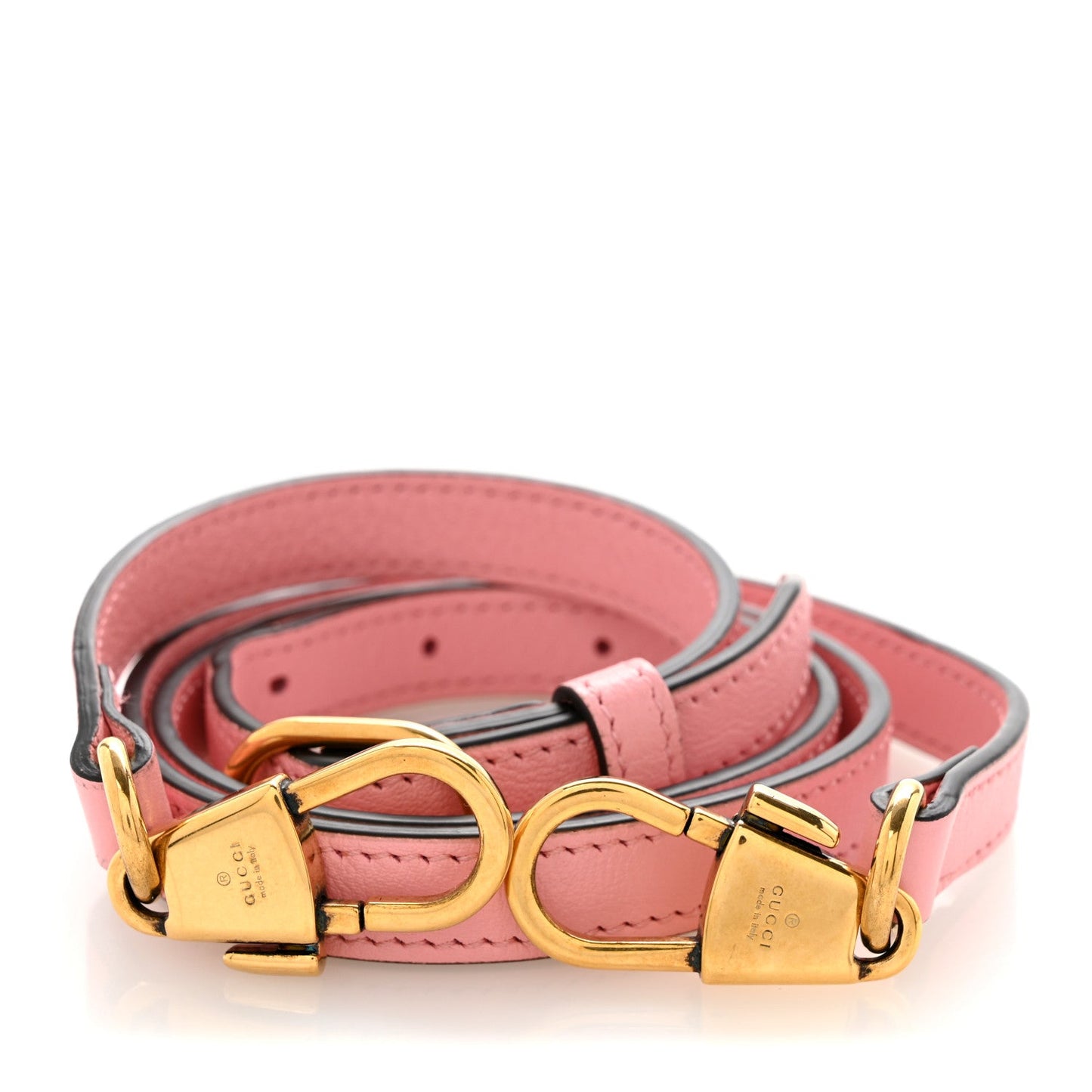Calfskin Adjustable Shoulder Strap Wild Rose