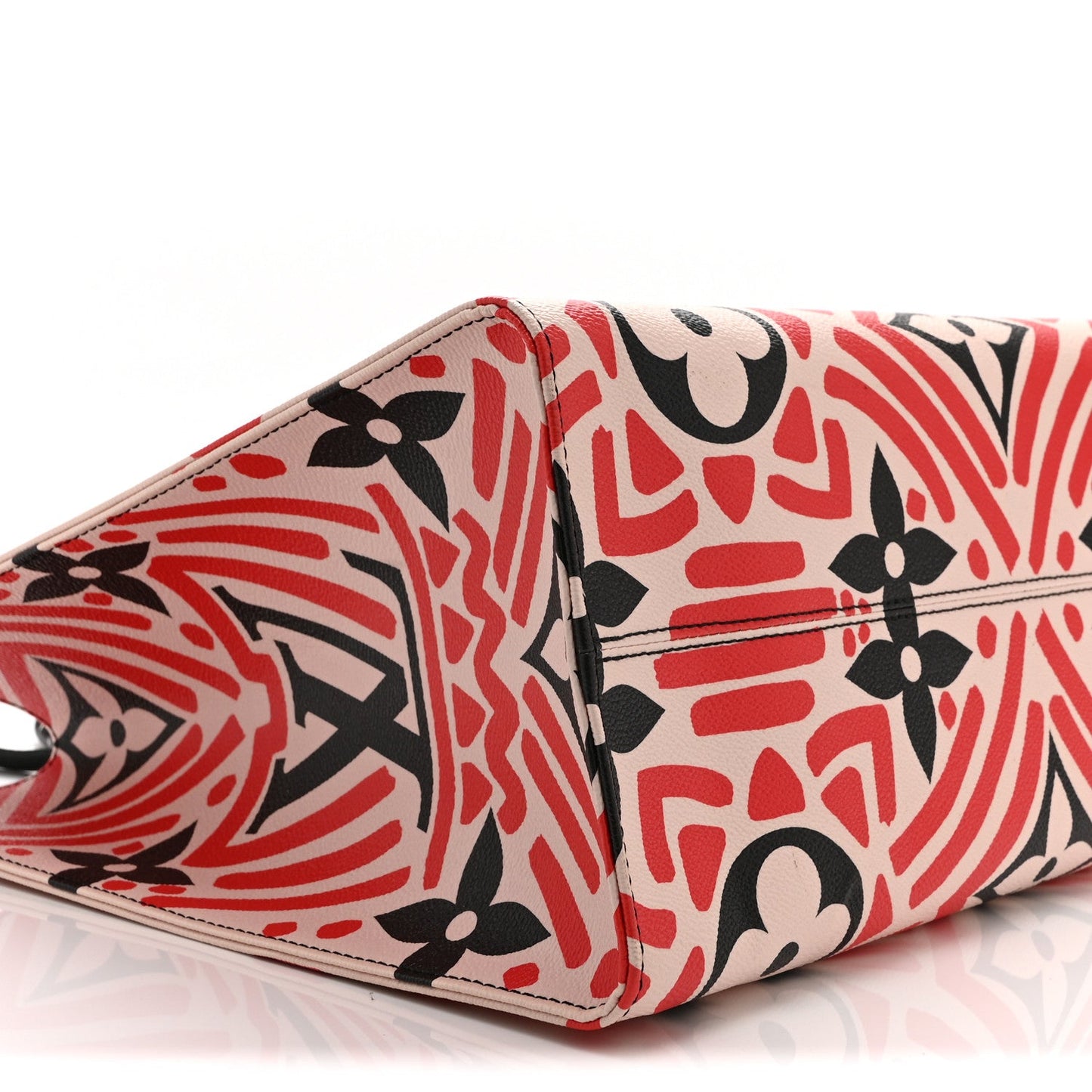 Monogram Giant Crafty Onthego GM Creme Rouge Black