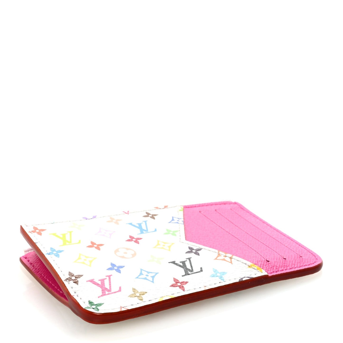 LV X TM Monogram Romy Card Holder Kawaii Pink