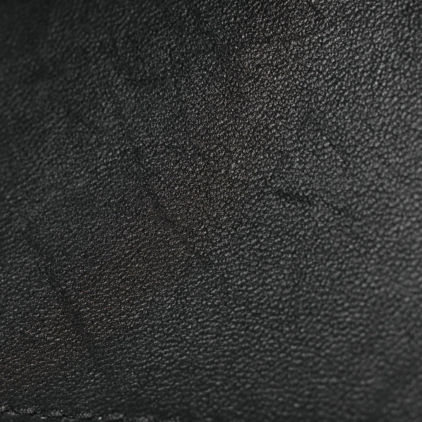 Lambskin Chevron Quilted Medium Double Flap Black