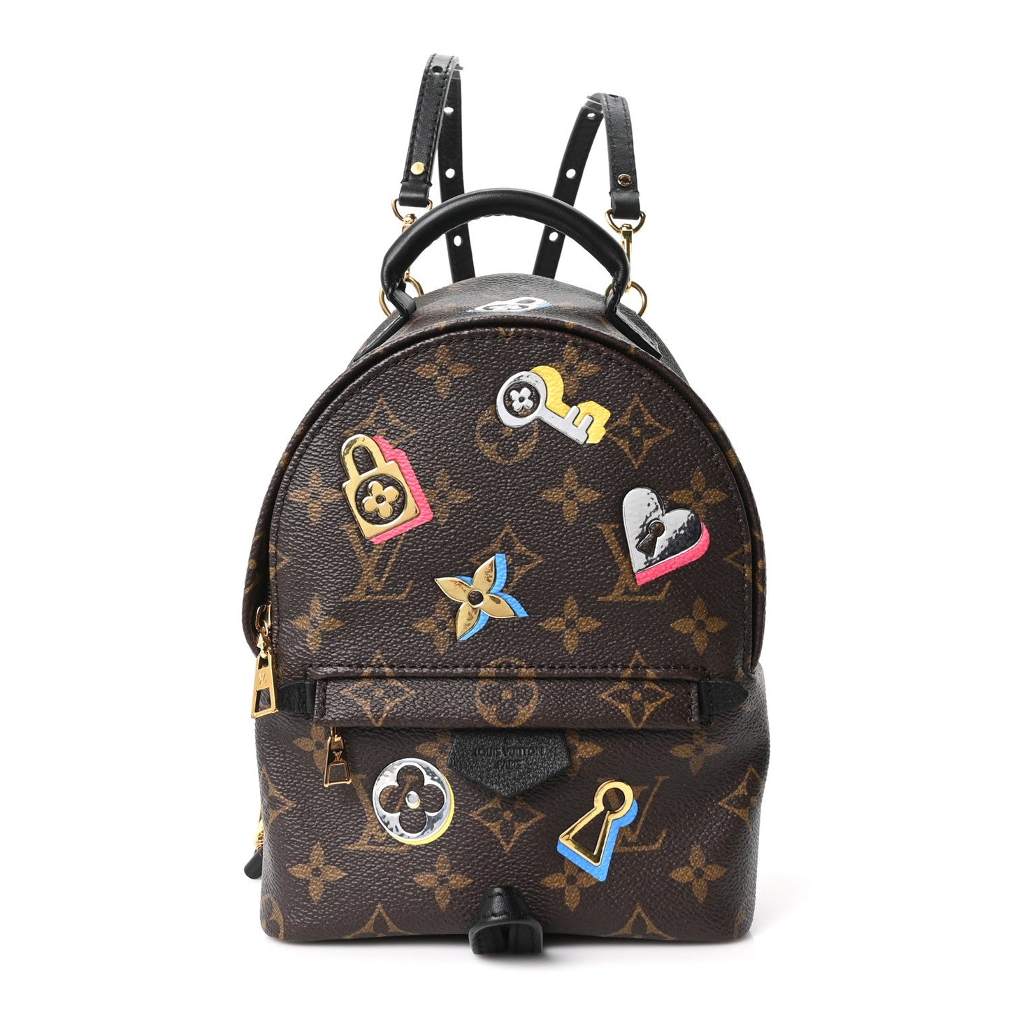 Monogram Love Lock Palm Springs Backpack Mini