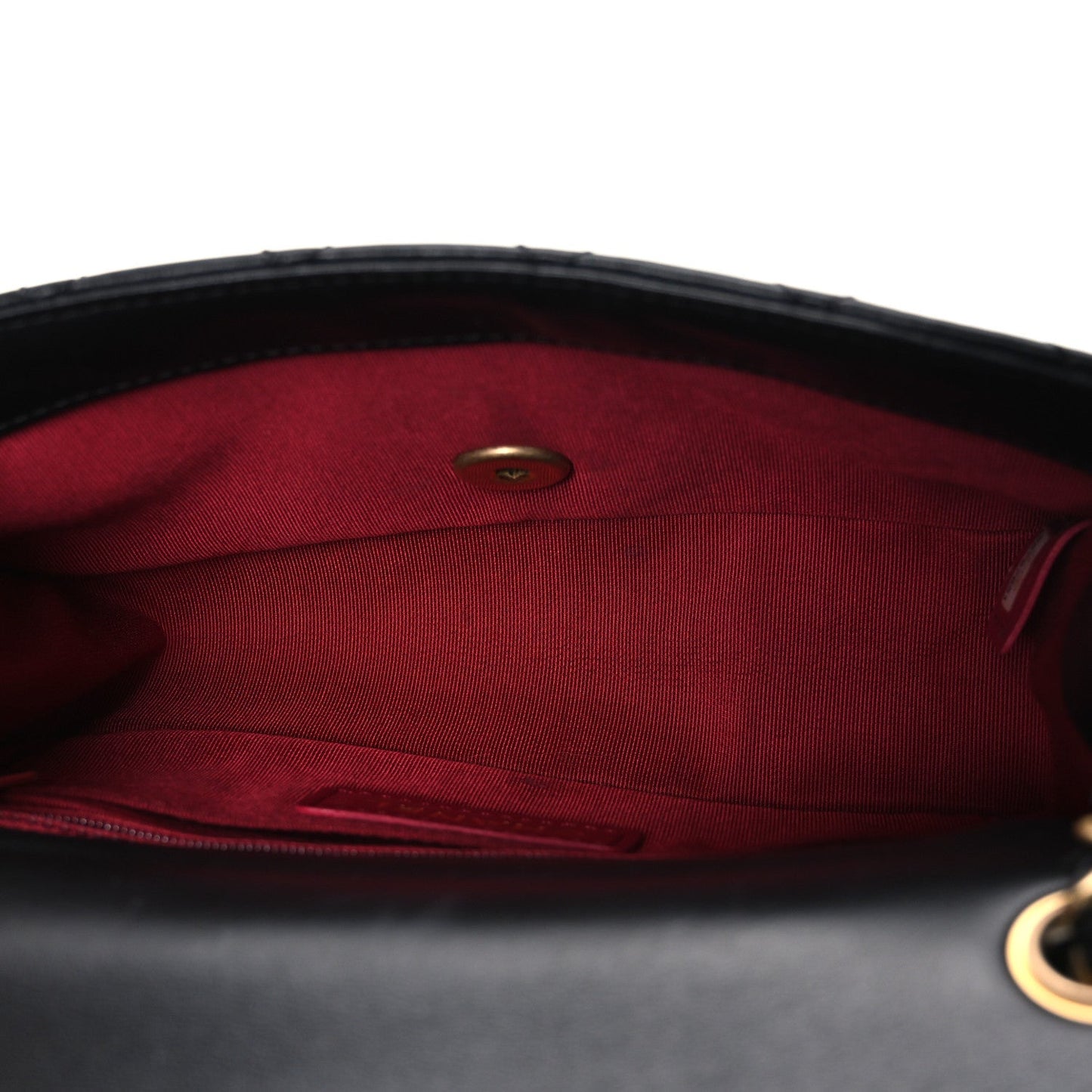 Lambskin Quilted Mini Romance Rectangular Flap Black