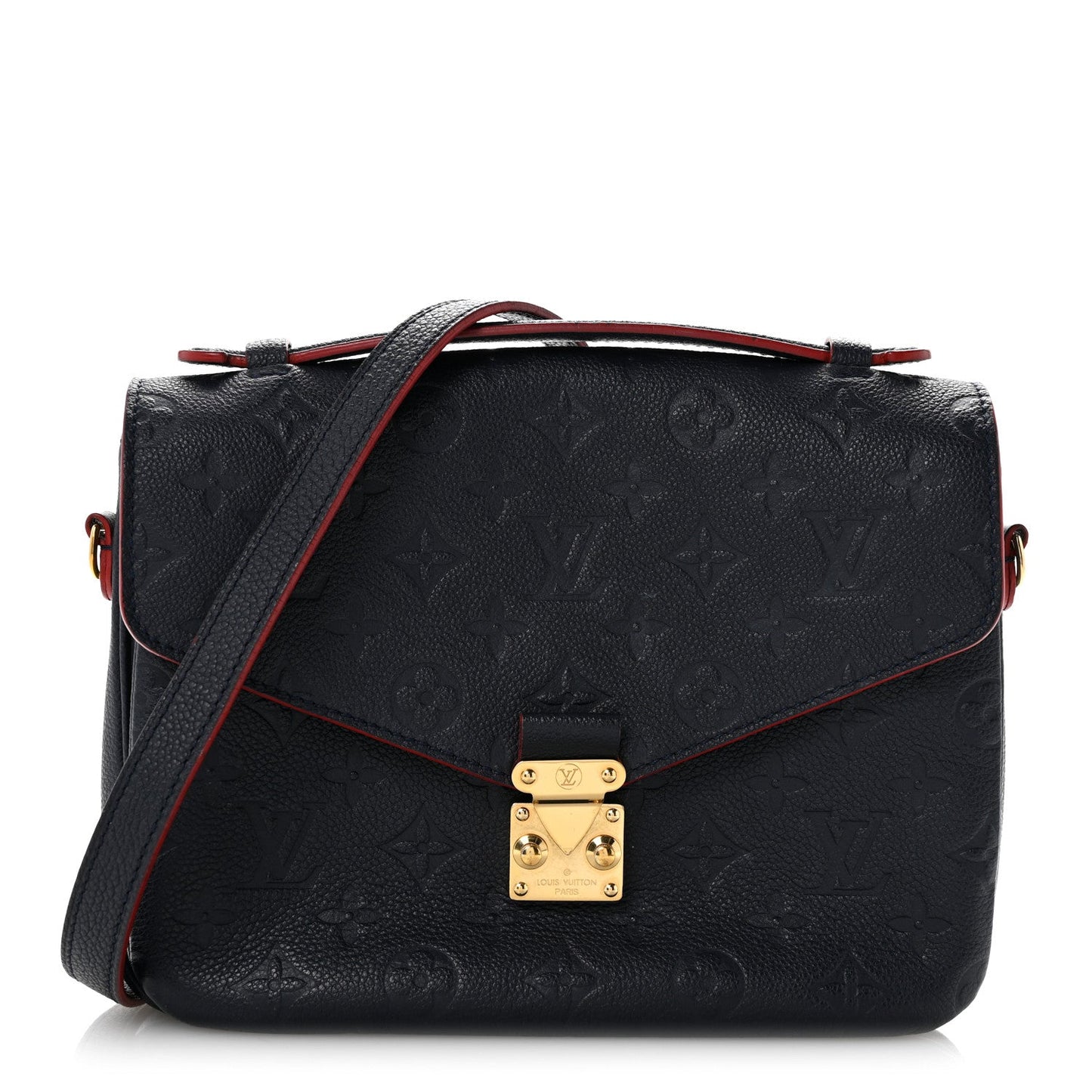 Empreinte Pochette Metis Marine Rouge