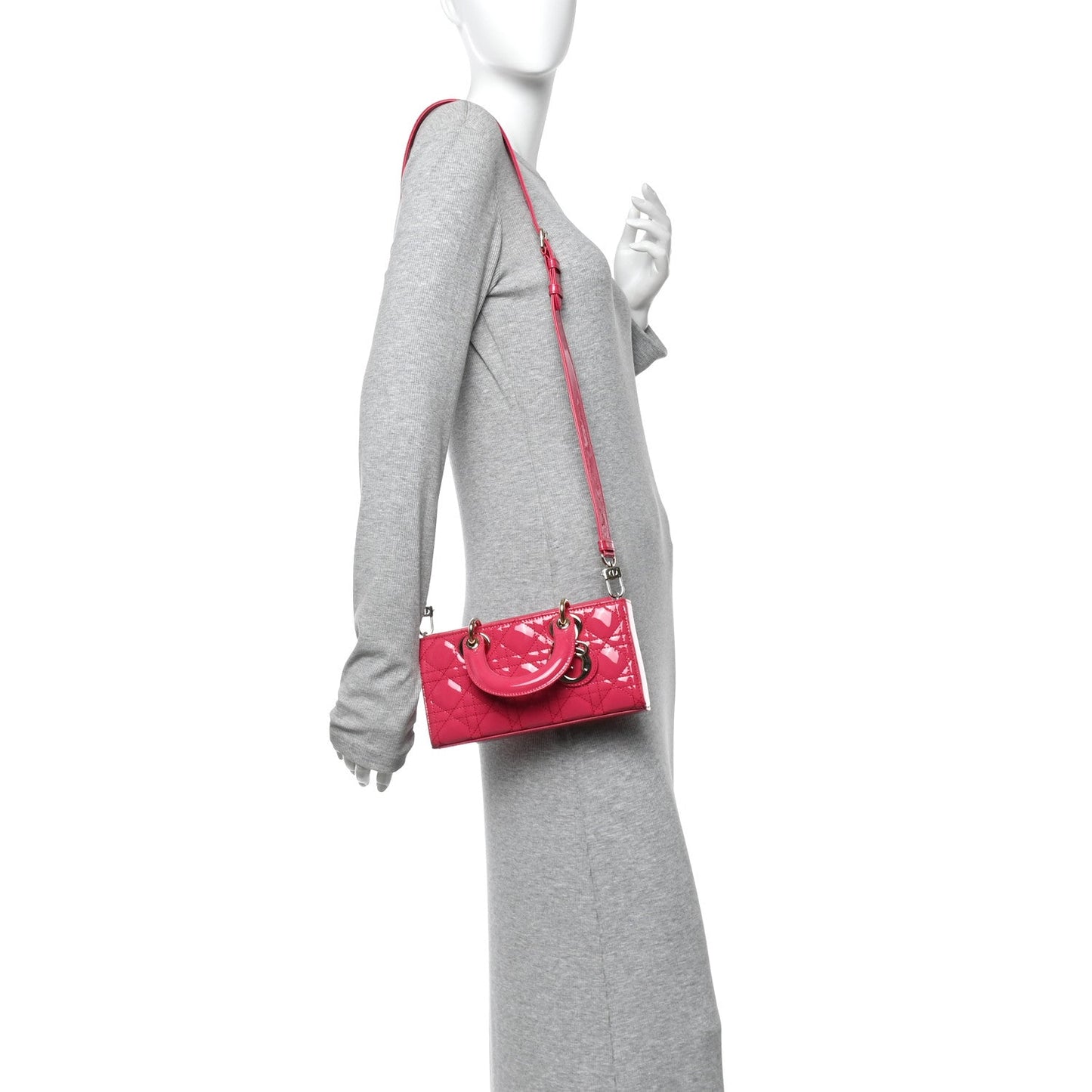 Patent Cannage Small Lady D-Joy Mexican Red