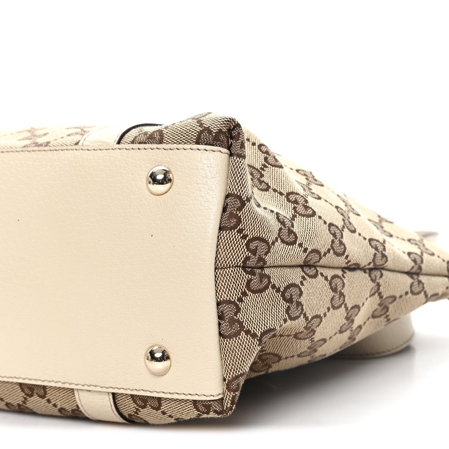 Monogram Medium Abbey Tote Off White