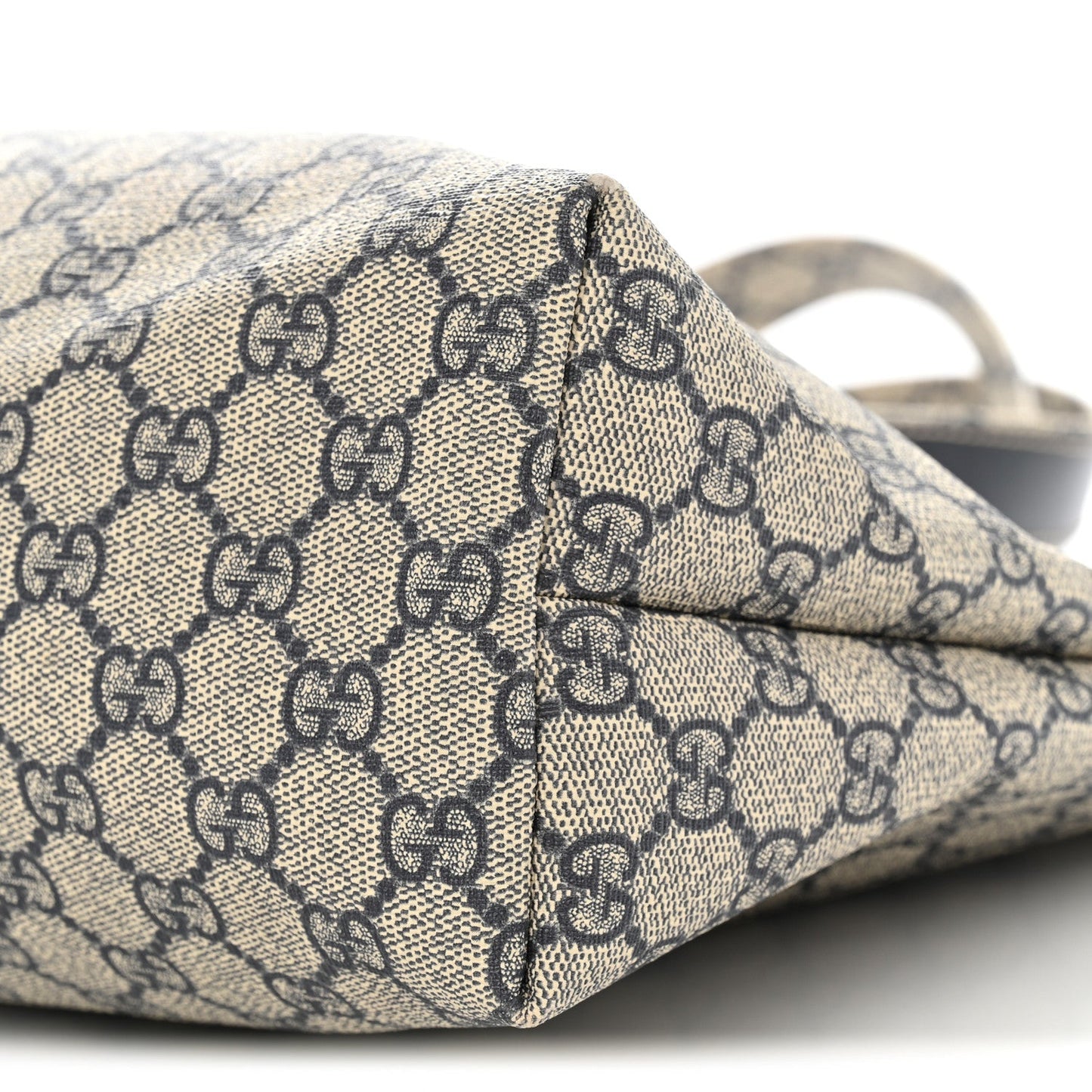 GG Plus Monogram Medium Signature Web Loop Tote Navy