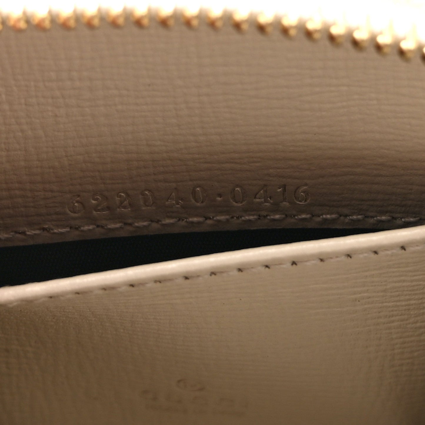 GG Supreme Monogram Azalea Calfskin Horsebit 1955 Coin Case Beige Mystic White