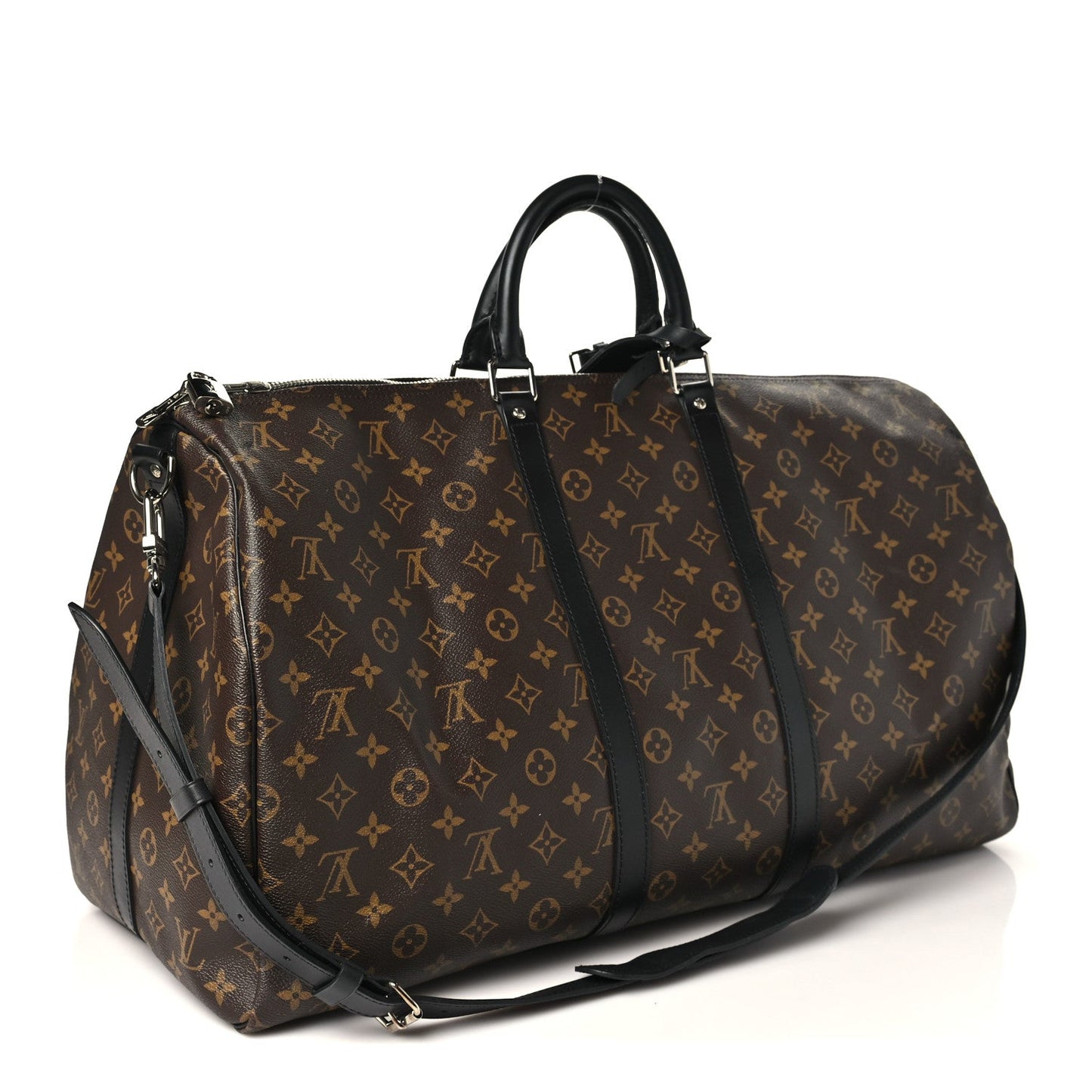 Monogram Macassar Keepall Bandouliere 55