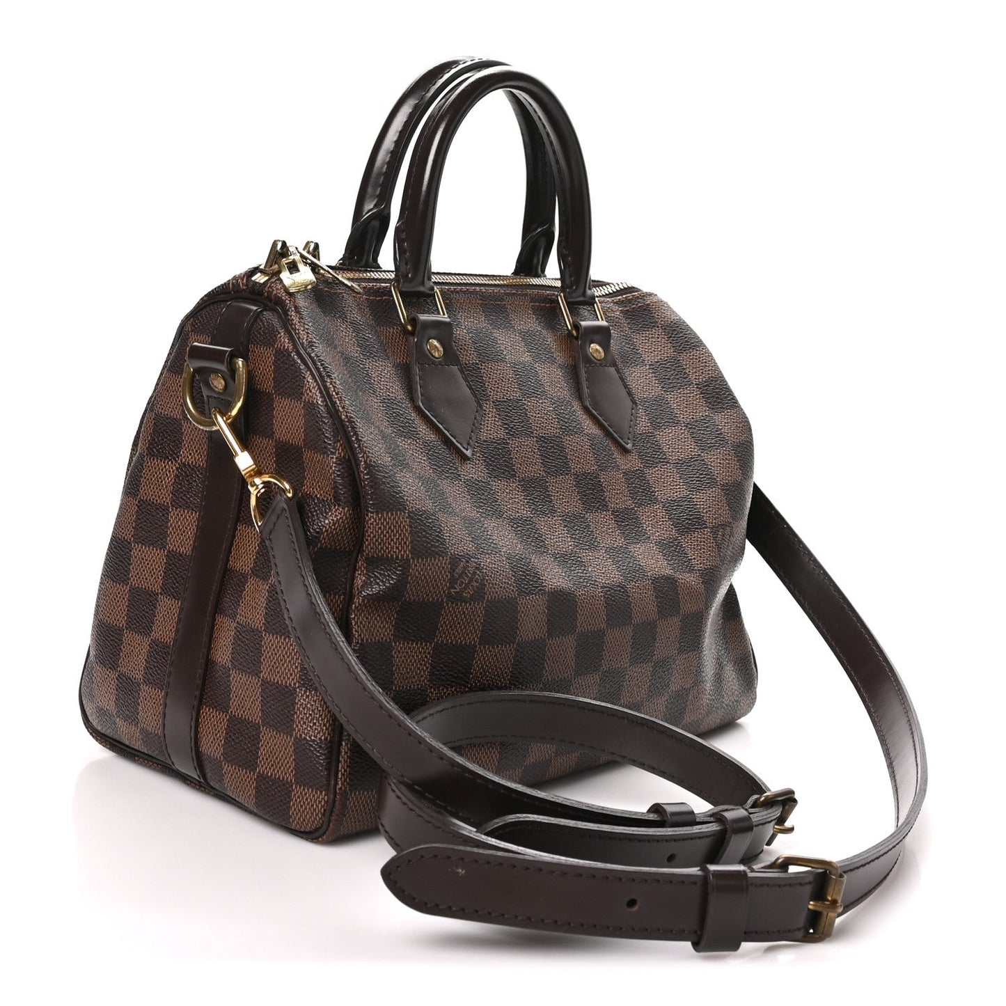 Damier Ebene Speedy Bandouliere 25