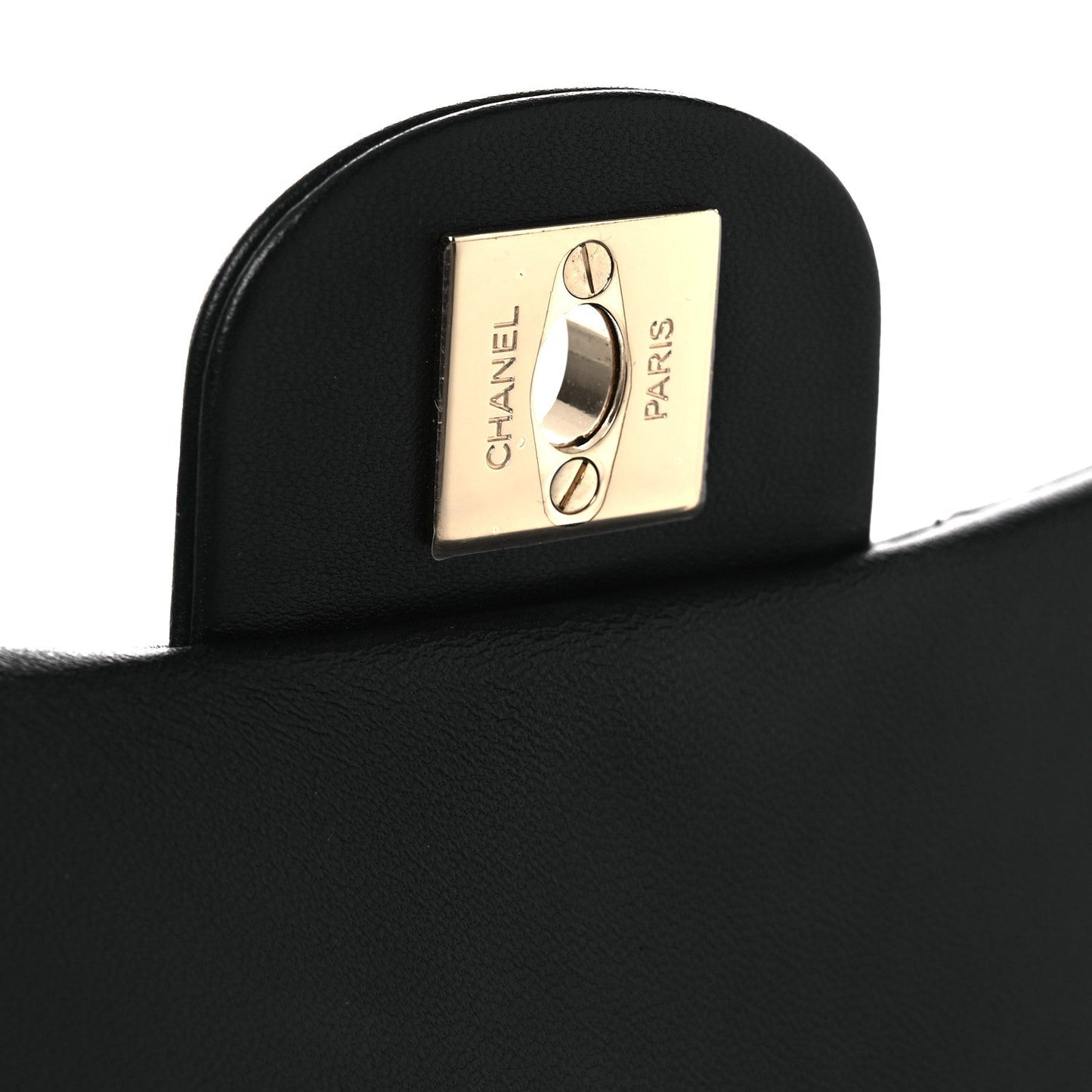 Lambskin Quilted Small My Precious Flap Black