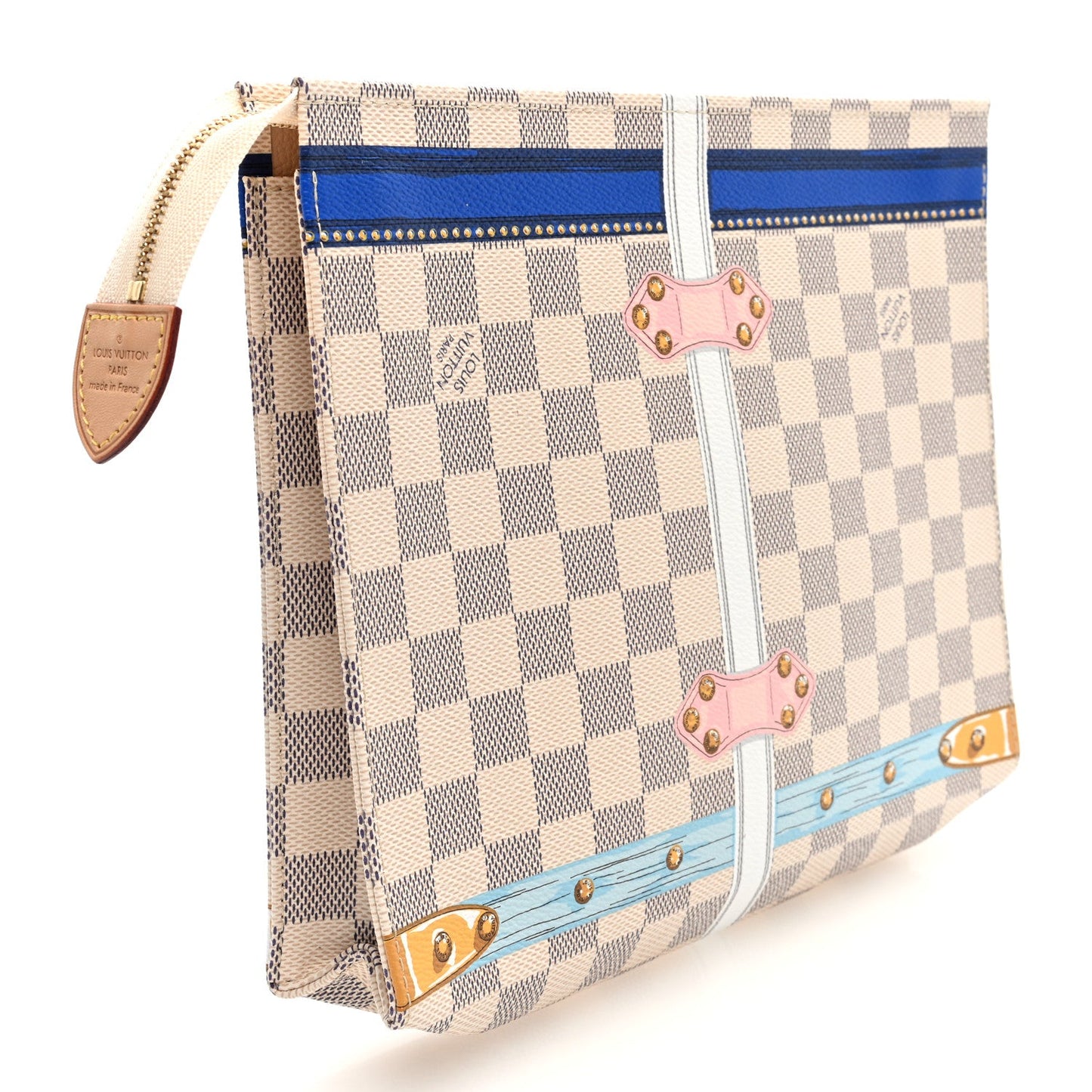 Damier Azur Summer Trunks Saint Barths Toiletry Pouch 26