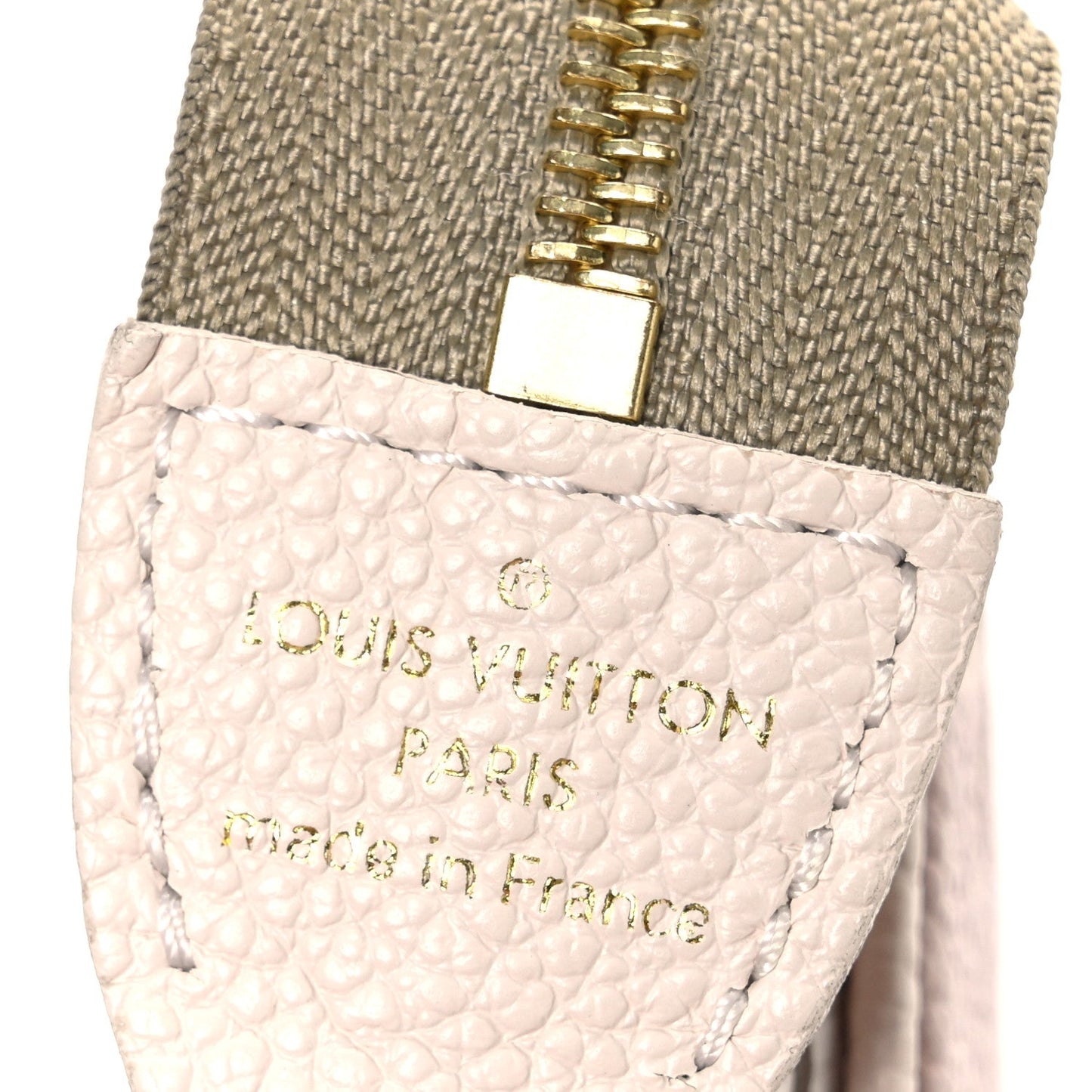 Empreinte Spring in the City Mini Pochette Accessories Kaki Beige Cream