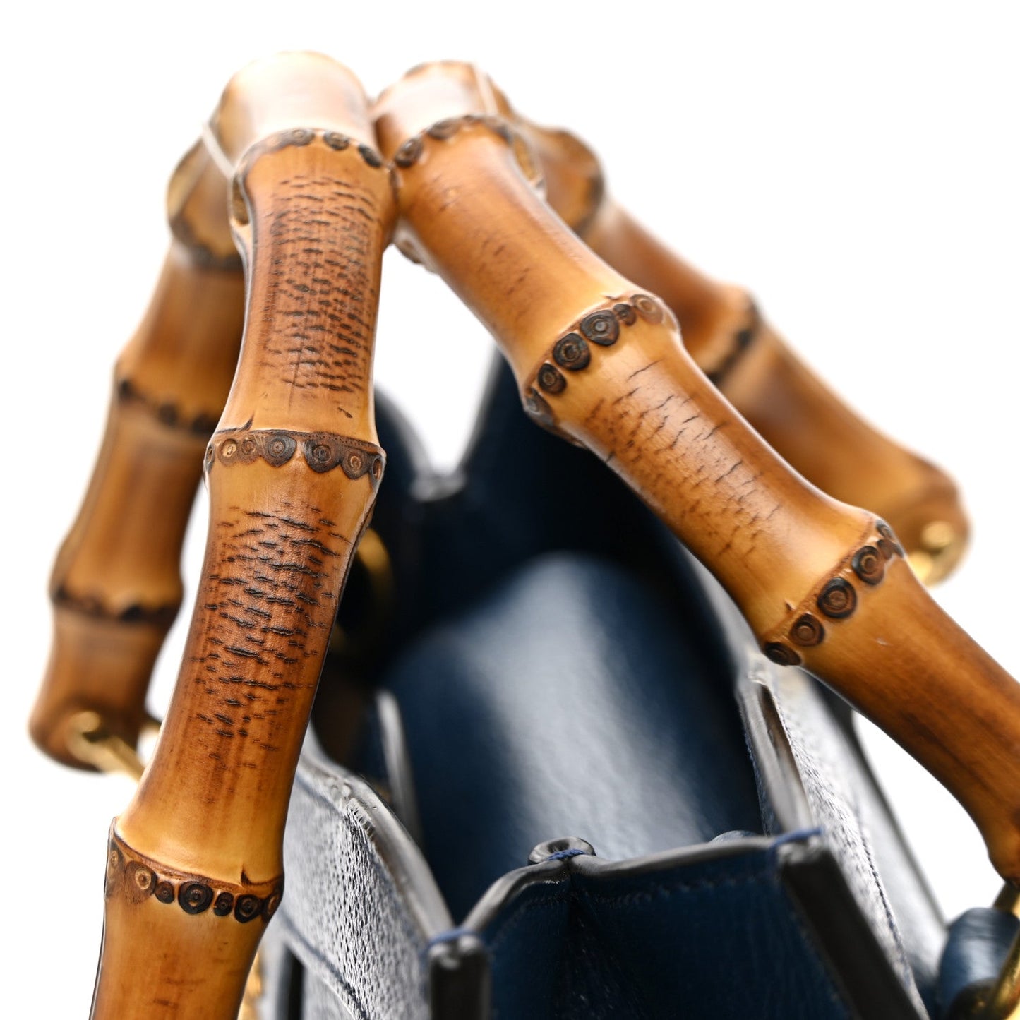 Textured Dollar Calfskin Web Small Diana Tote Bag Royal Crop