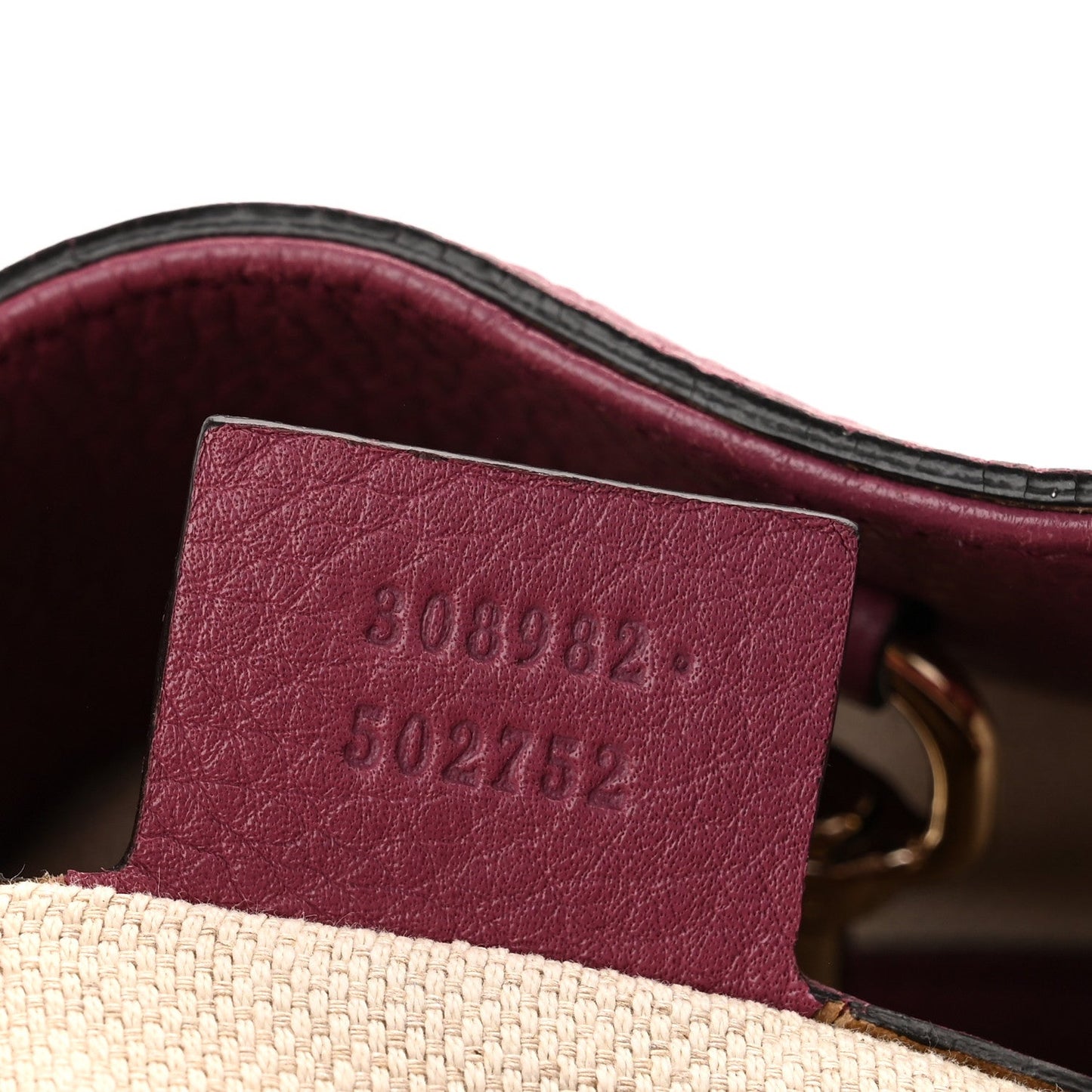 Pebbled Calfskin Medium Soho Chain Shoulder Bag Peonia Flower