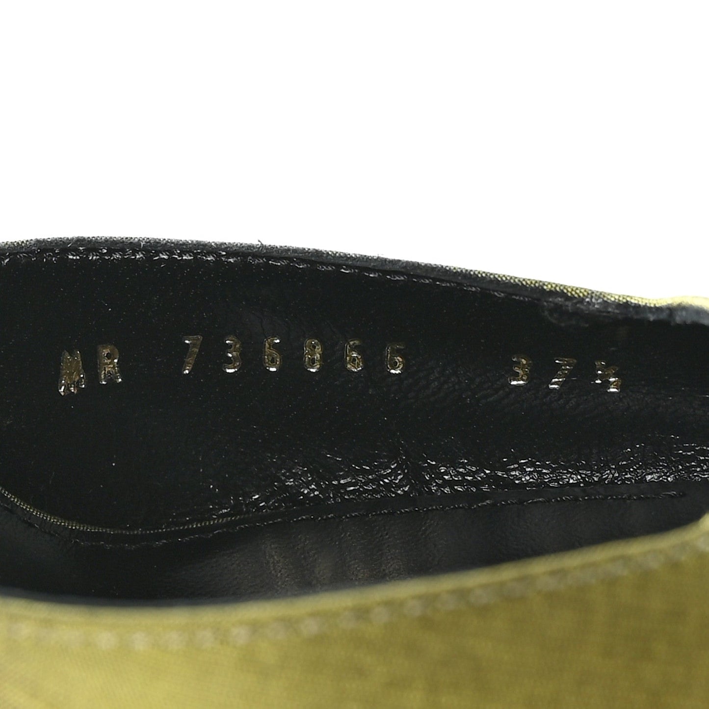 Crepe De Chine Blade 105 Slingback Pumps 37.5 Lime