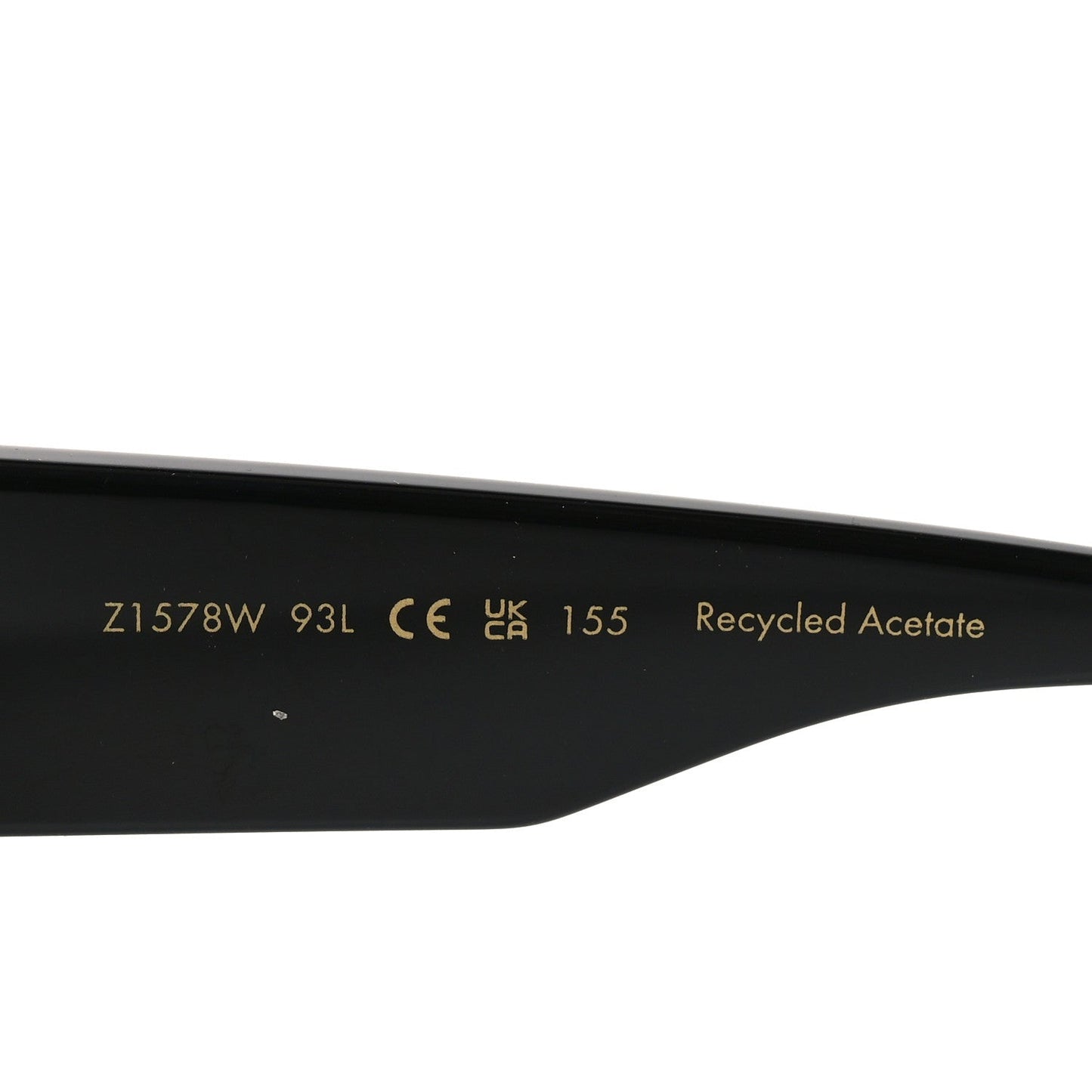Acetate Swarovski Crystal Cyclone Sunglasses Z1578W Black