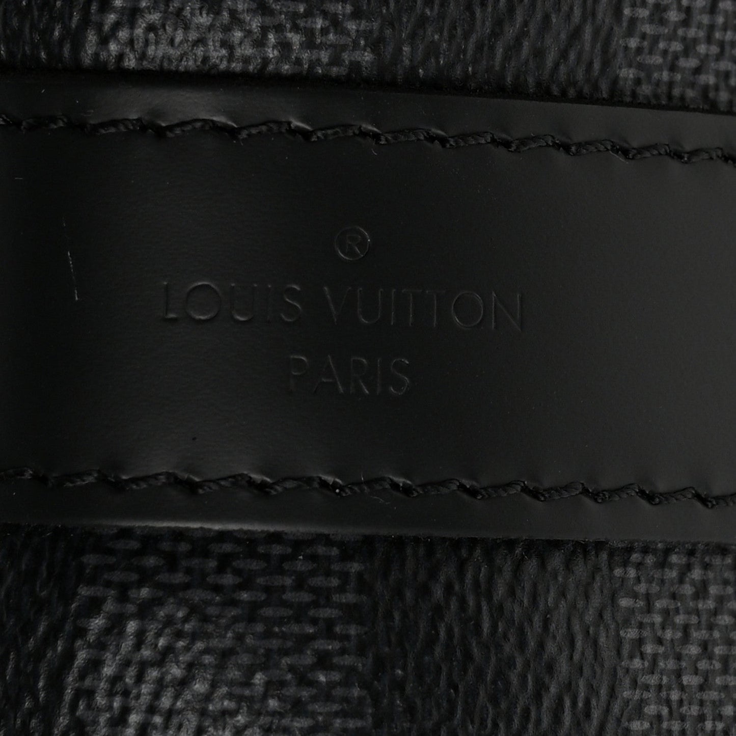 Damier Graphite Keepall Bandouliere 55