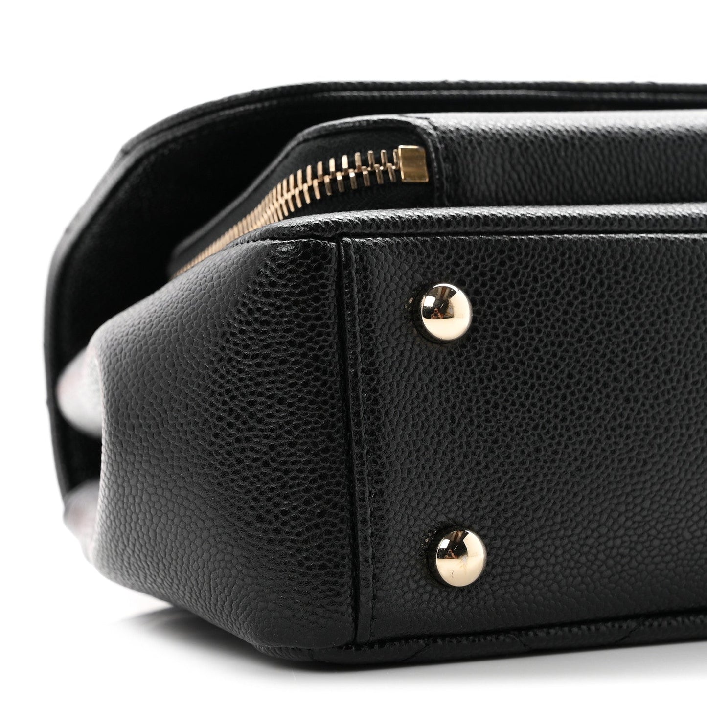 Caviar Quilted Small Business Affinity Flap Black