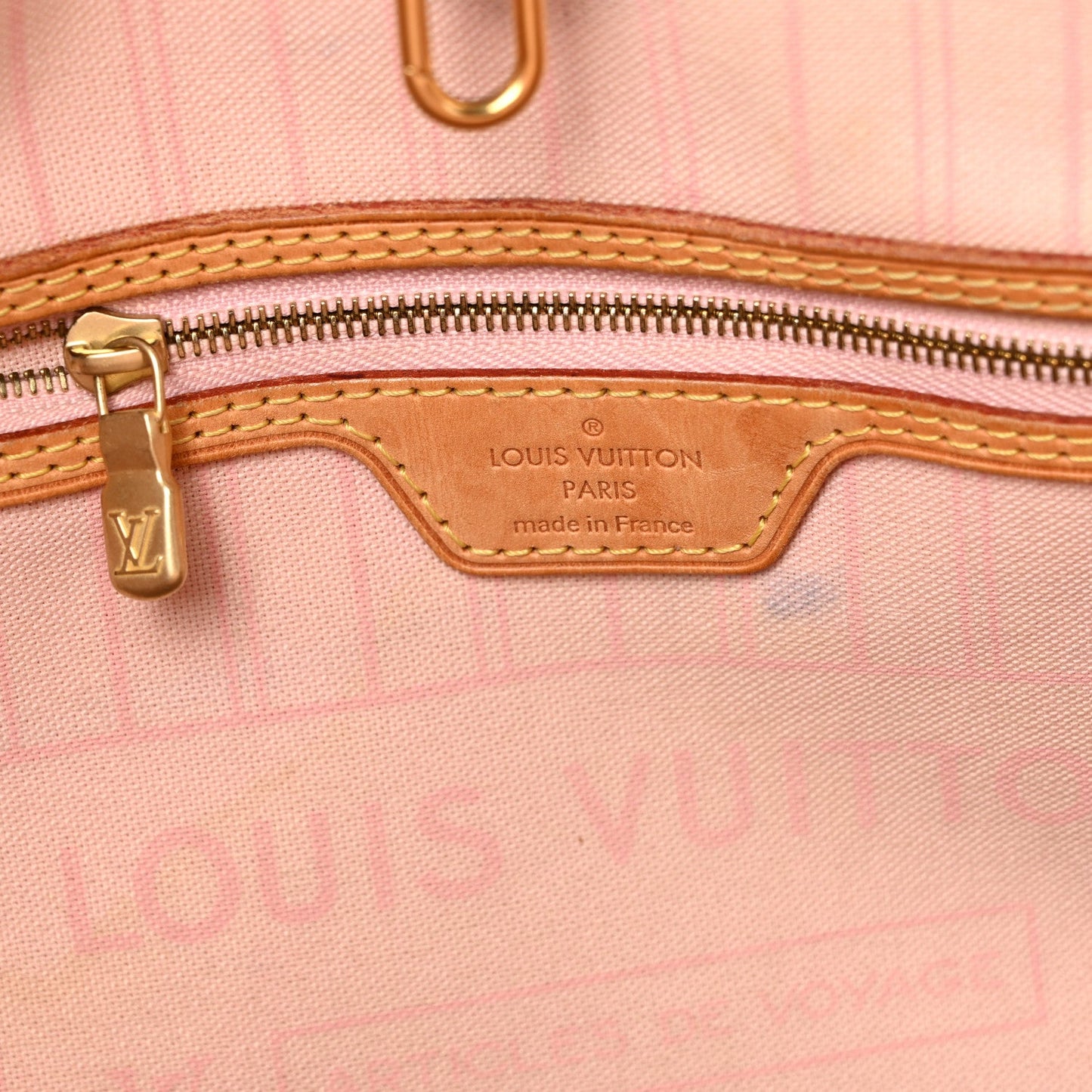Damier Azur Neo Neverfull MM Rose Ballerine