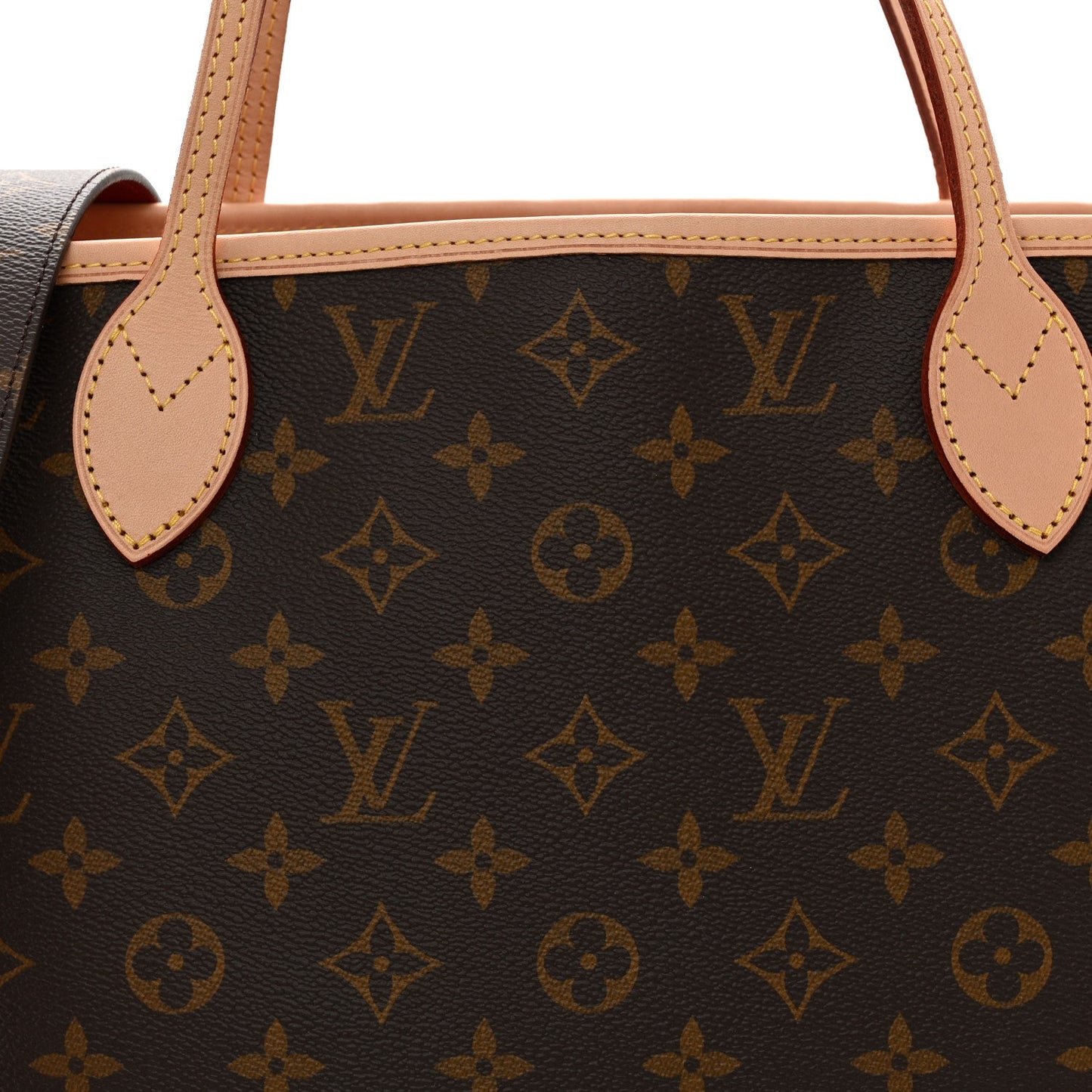 Monogram Inside Out Neverfull Bandouliere MM Rouge Sari