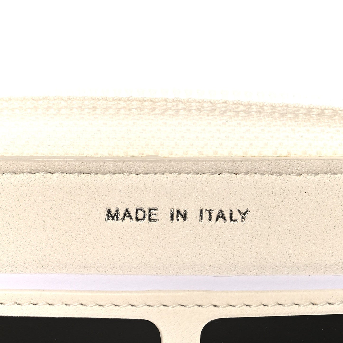 Tweed Coating Quilted Zip Around Wallet  White