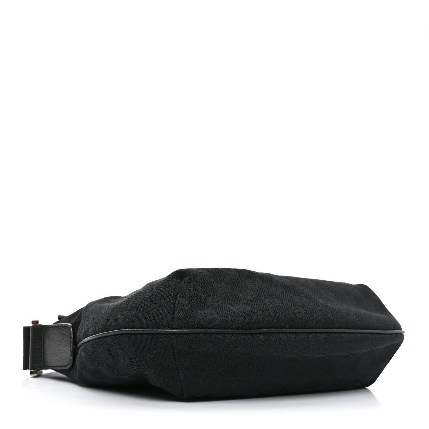 Monogram Medium Half Moon Hobo Black