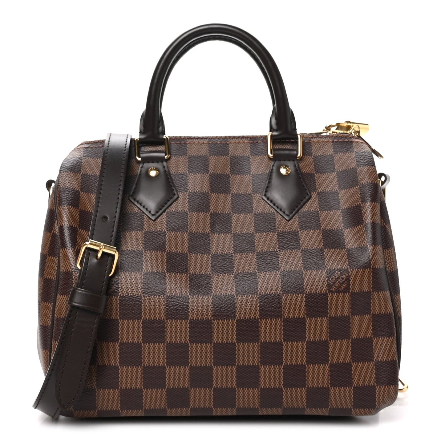 Damier Ebene Speedy Bandouliere 25