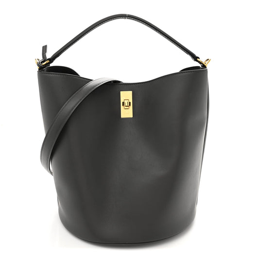 Smooth Calfskin Bucket 16 Bag Anthracite