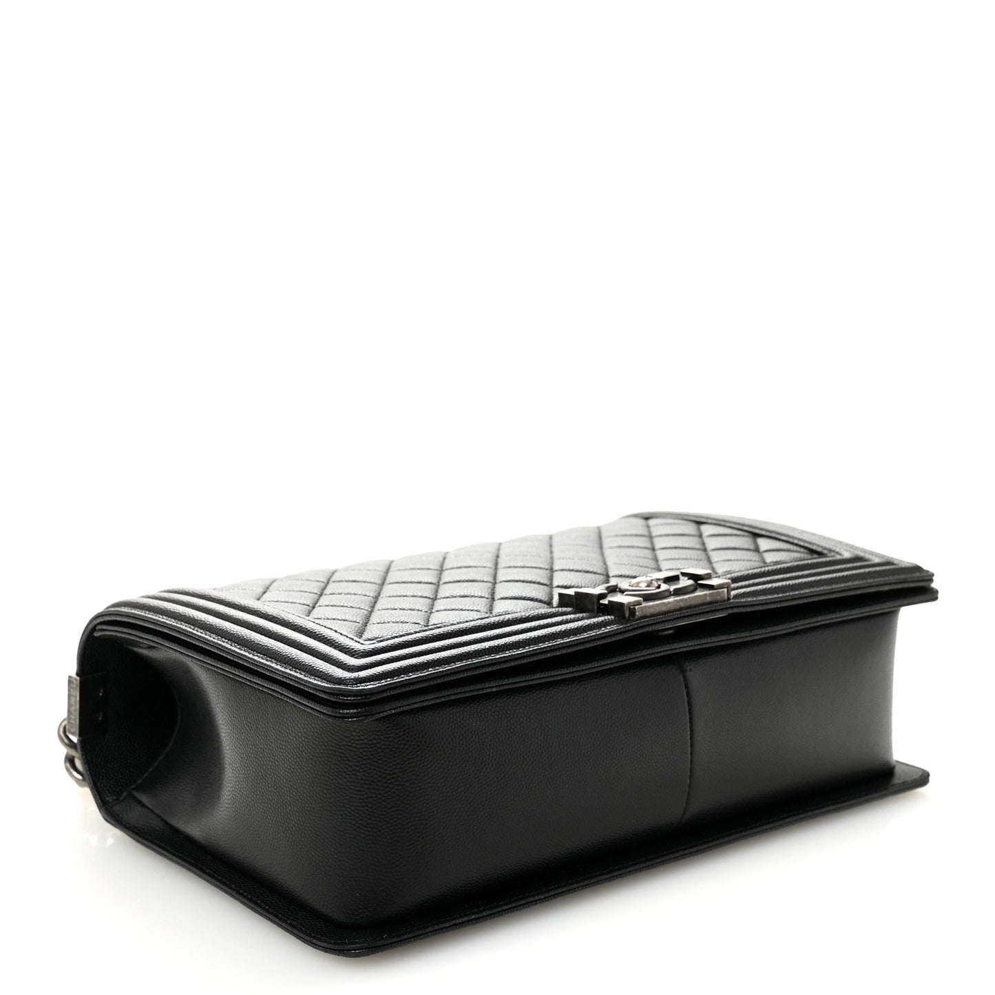 Caviar Quilted New Medium Boy Flap Black