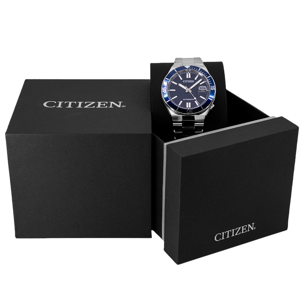 Citizen NJ0230-59L Tsuyosa Shore Dark Blue Automatic Men's Watch