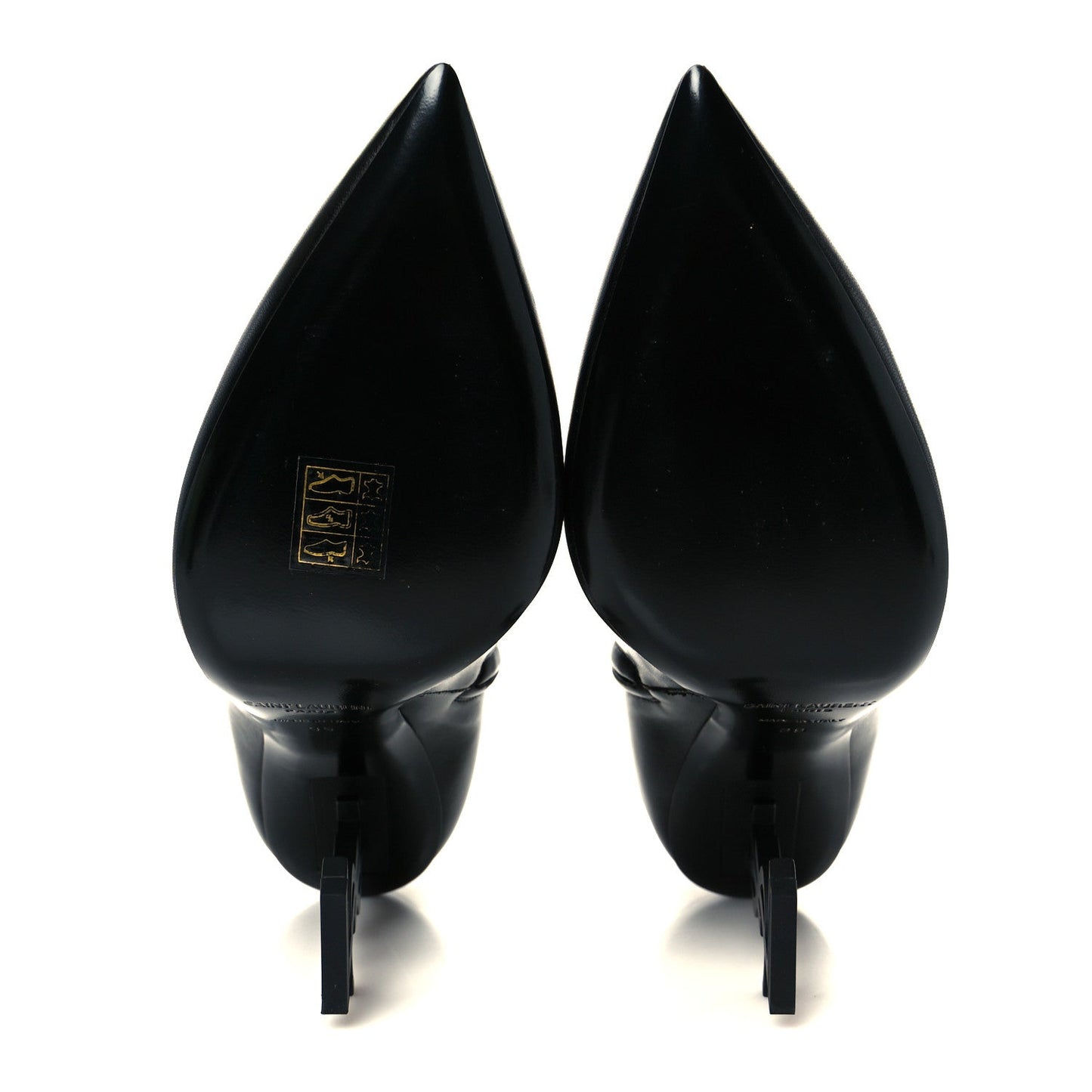 Calfskin Opyum Ankle Boots 39 Black