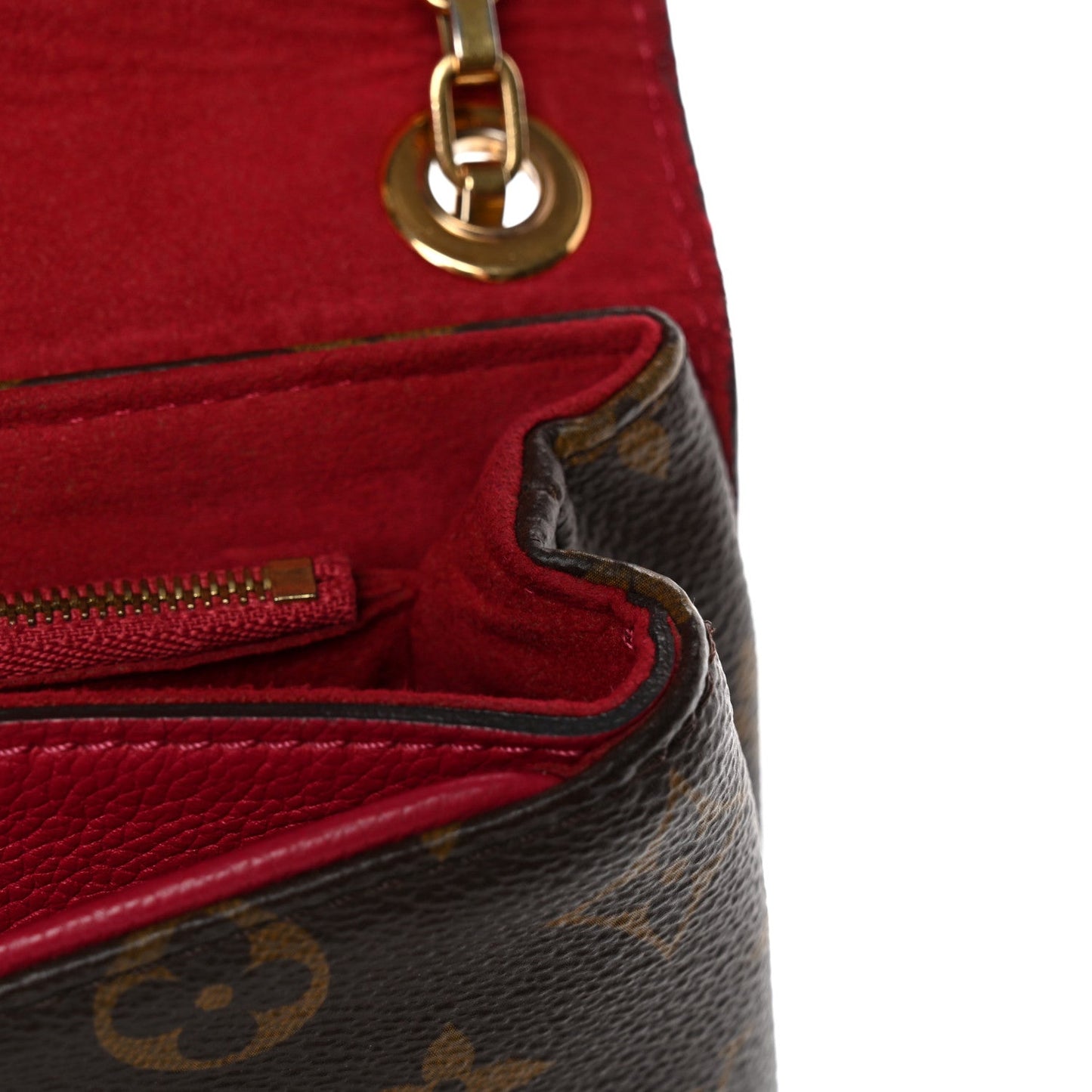 Monogram Pallas Chain Poppy