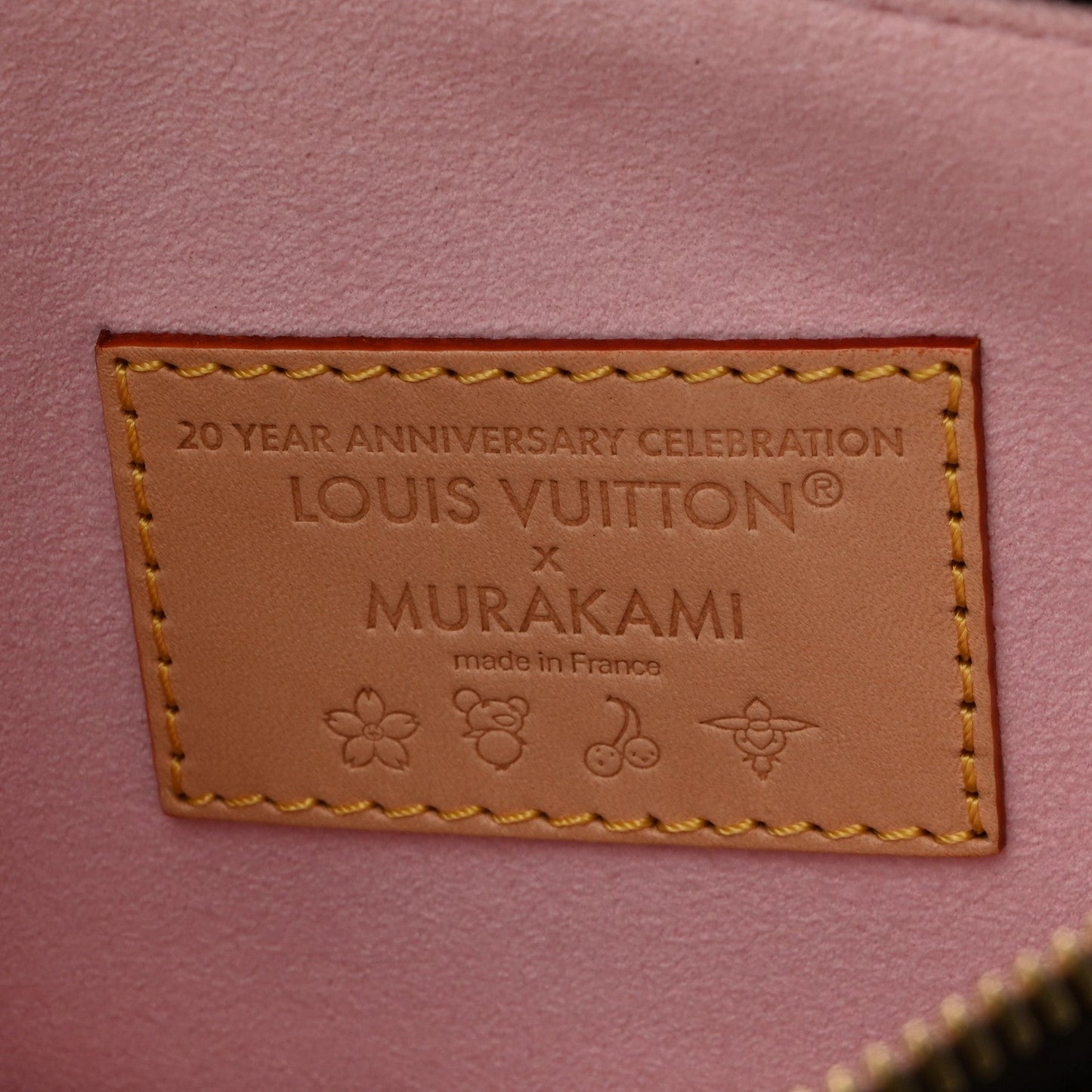 LV X TM Monogram Cherry Blossom Speedy Bandouliere 25 Sakura Brown