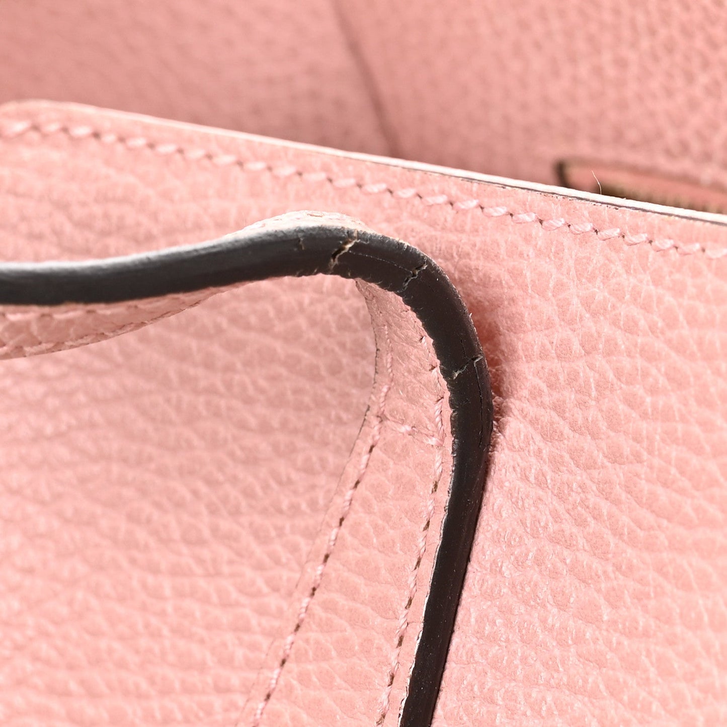 Dollar Calfskin Small Swing Tote Soft Pink