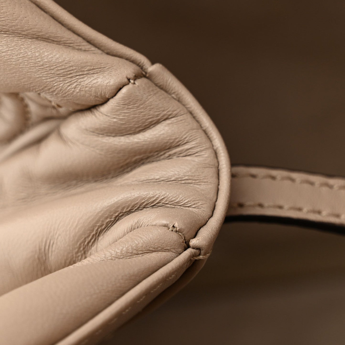 Calfskin GG Matelasse Large Tote  Beige