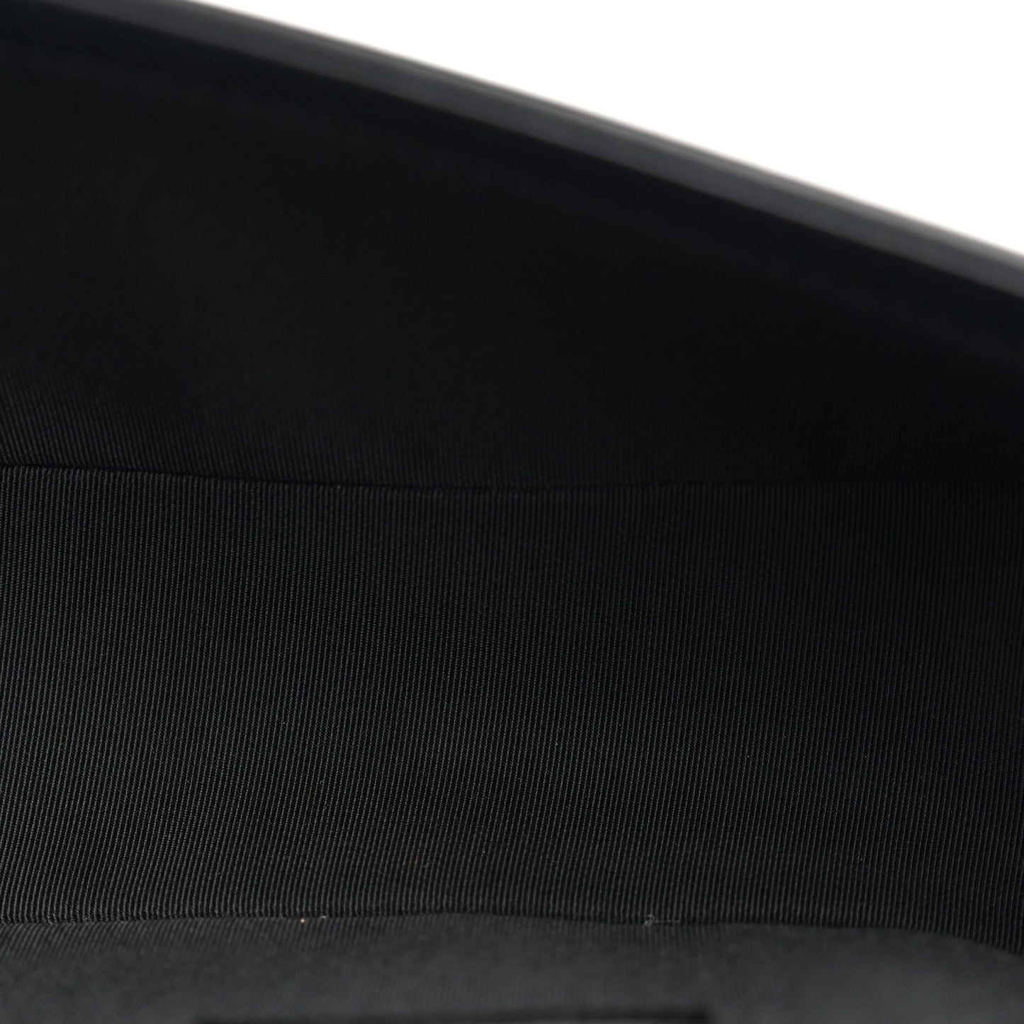 Glazed Calfskin Quilted Medium Chain Around Boy Flap Black