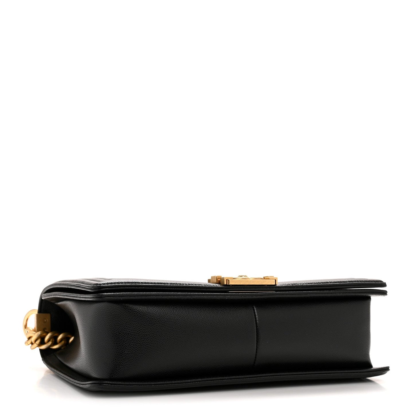 Caviar Quilted New Medium Boy Flap Black