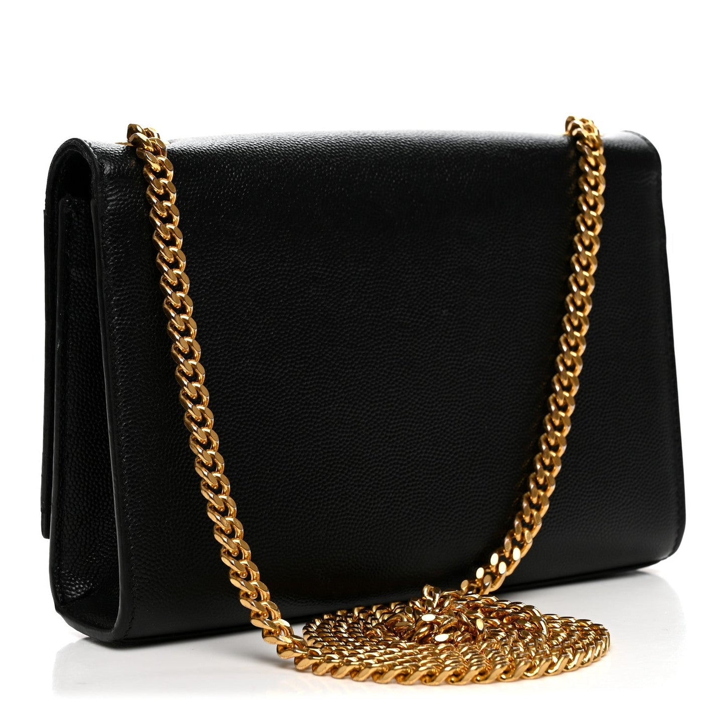 Grain De Poudre Small Monogram Kate Satchel Black
